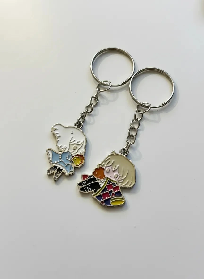 Sihirbaz Howl Çift Anahtarlık