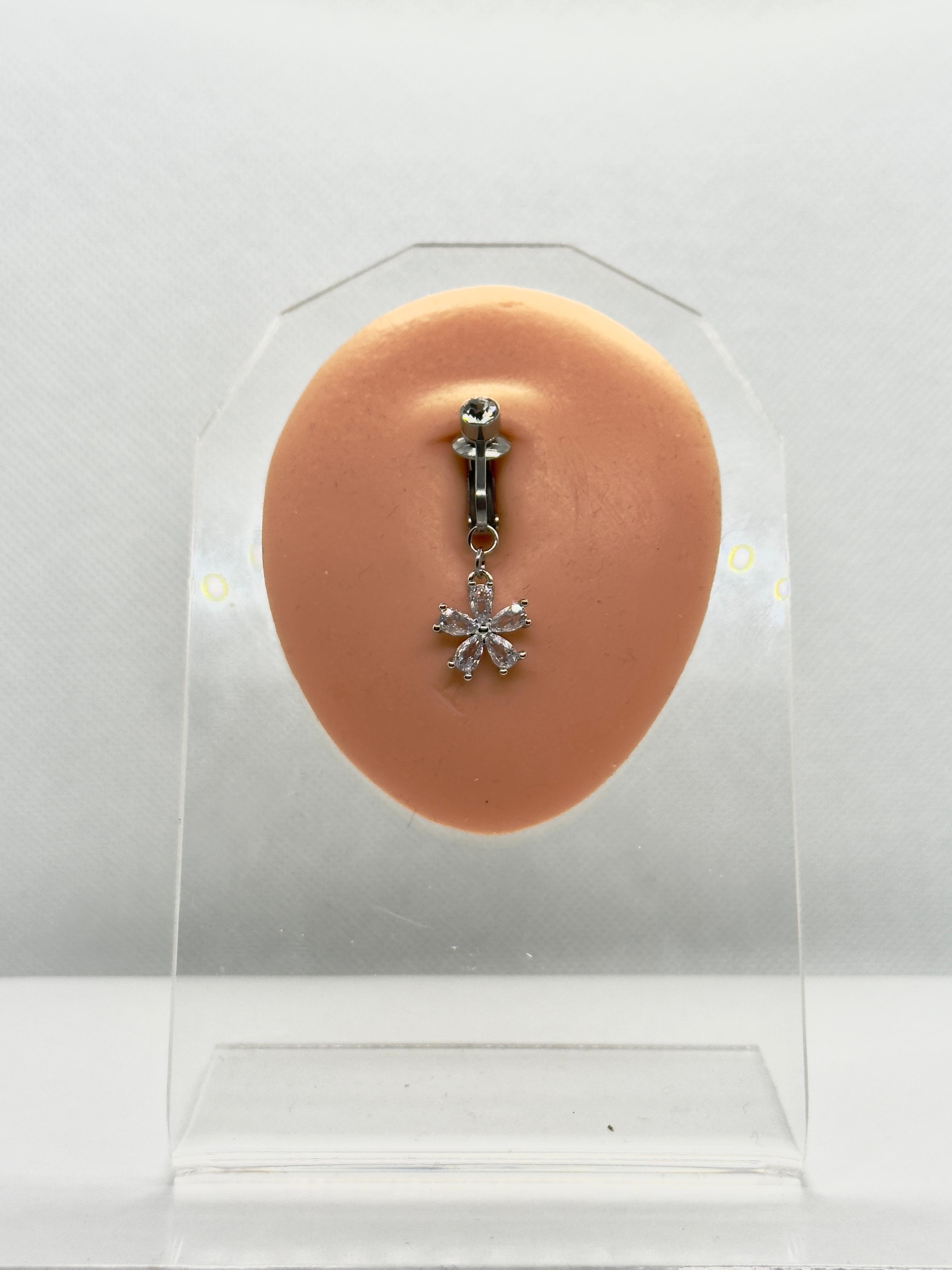 315L Çelik Sıkıştırmalı Göbek Piercing