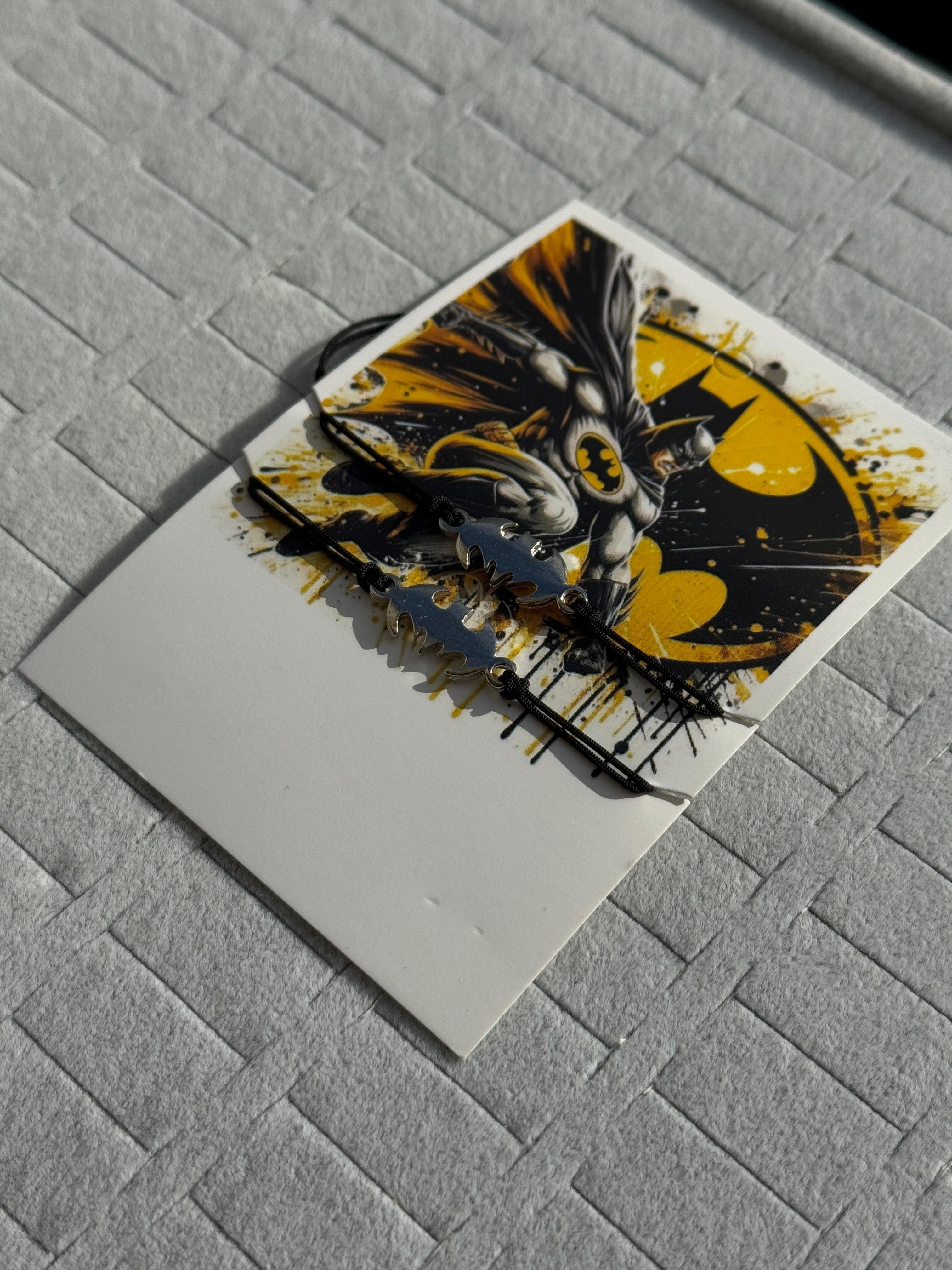 Batman Modelli Çift Bileklik