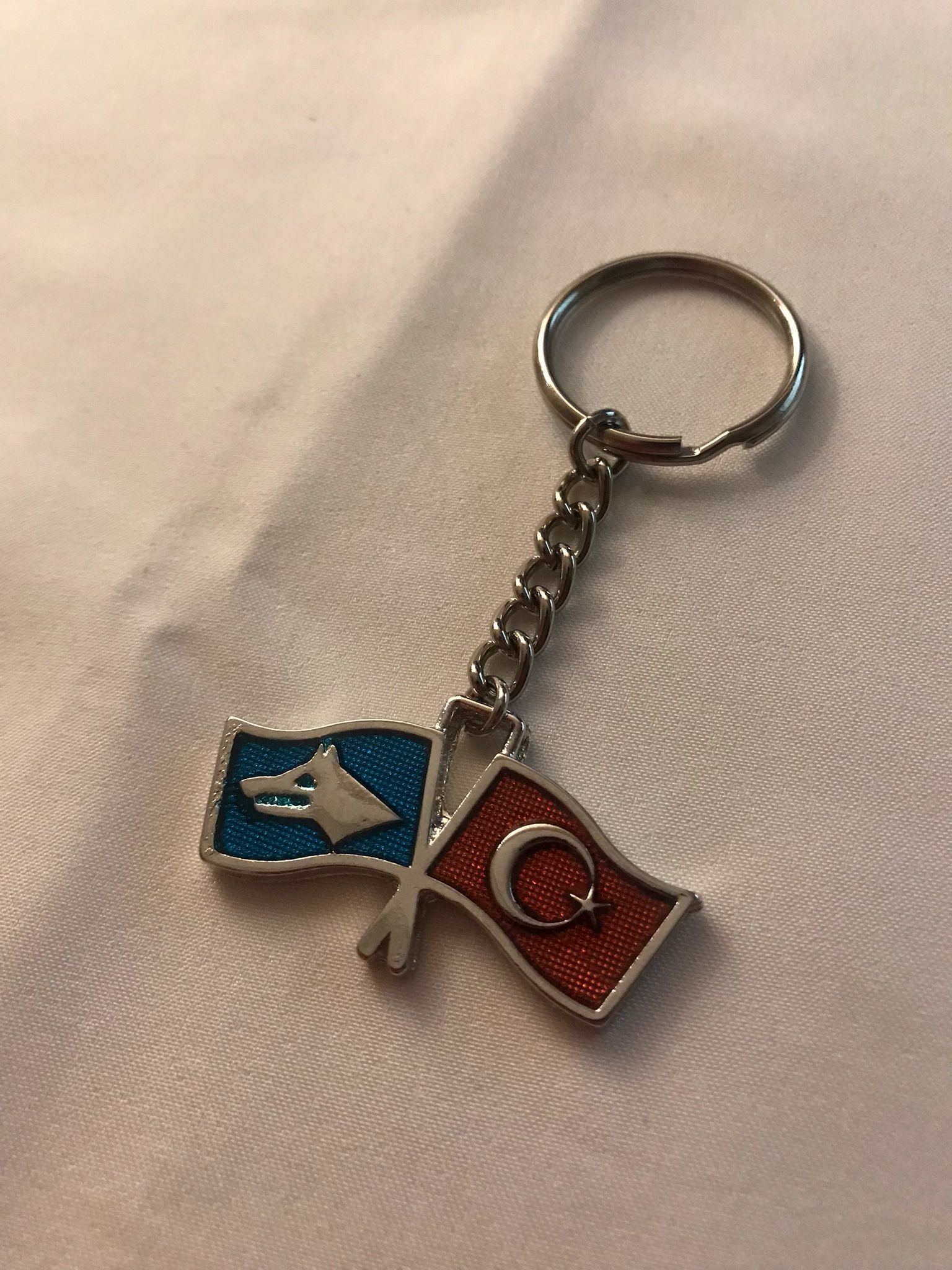 Türk Bayaraklı Anahtarlık