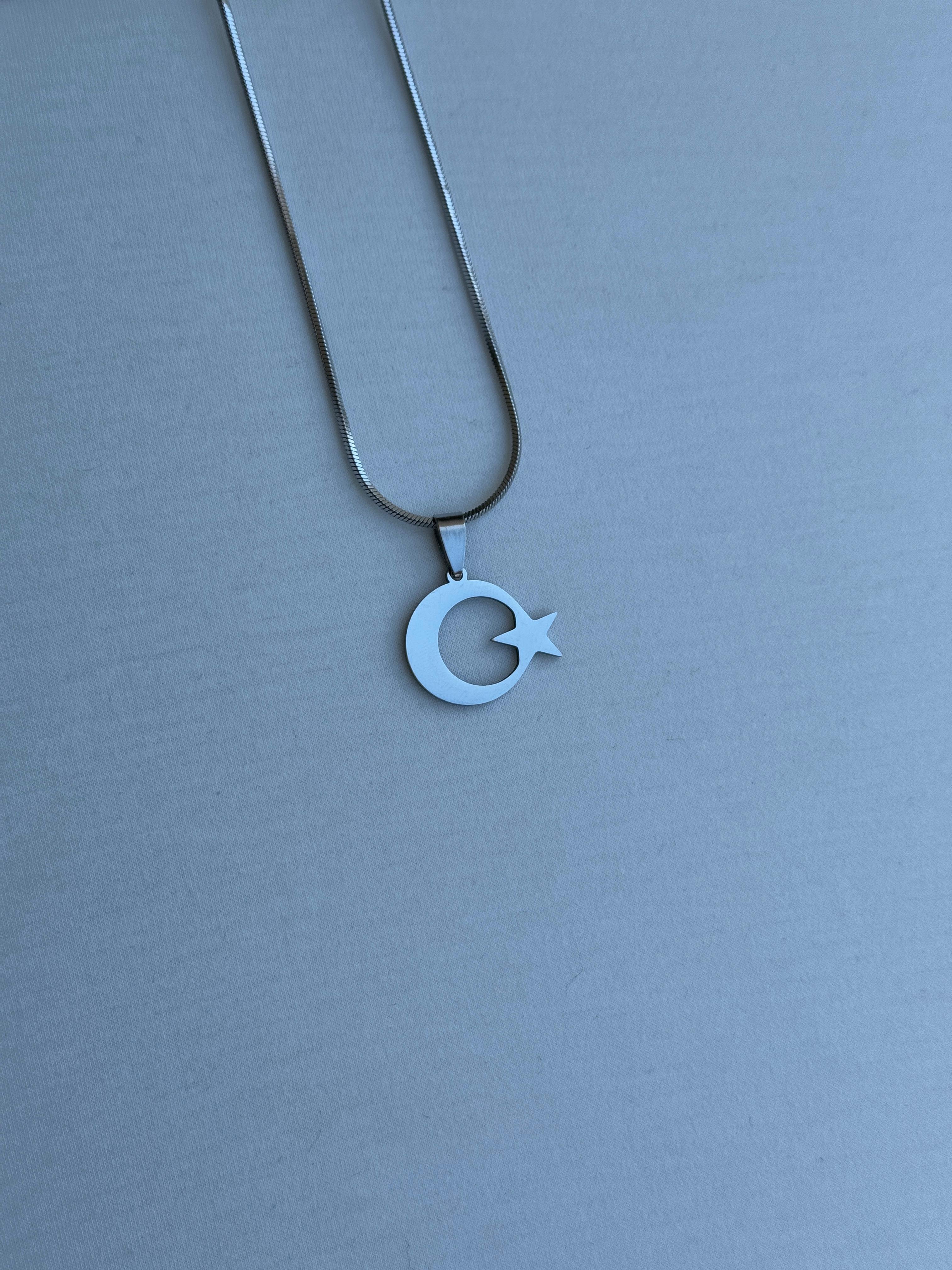 Ay-Yıldız 315L Çelik Kolye