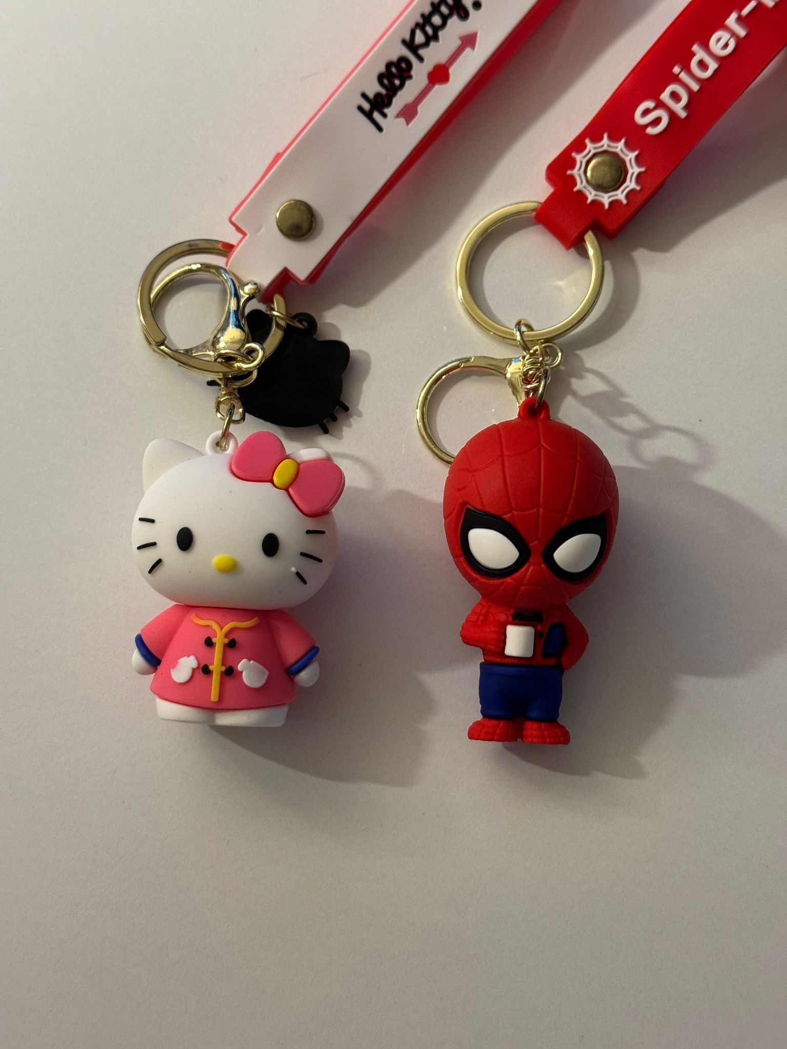 Hello Kitty Spiderman Anahtarlık