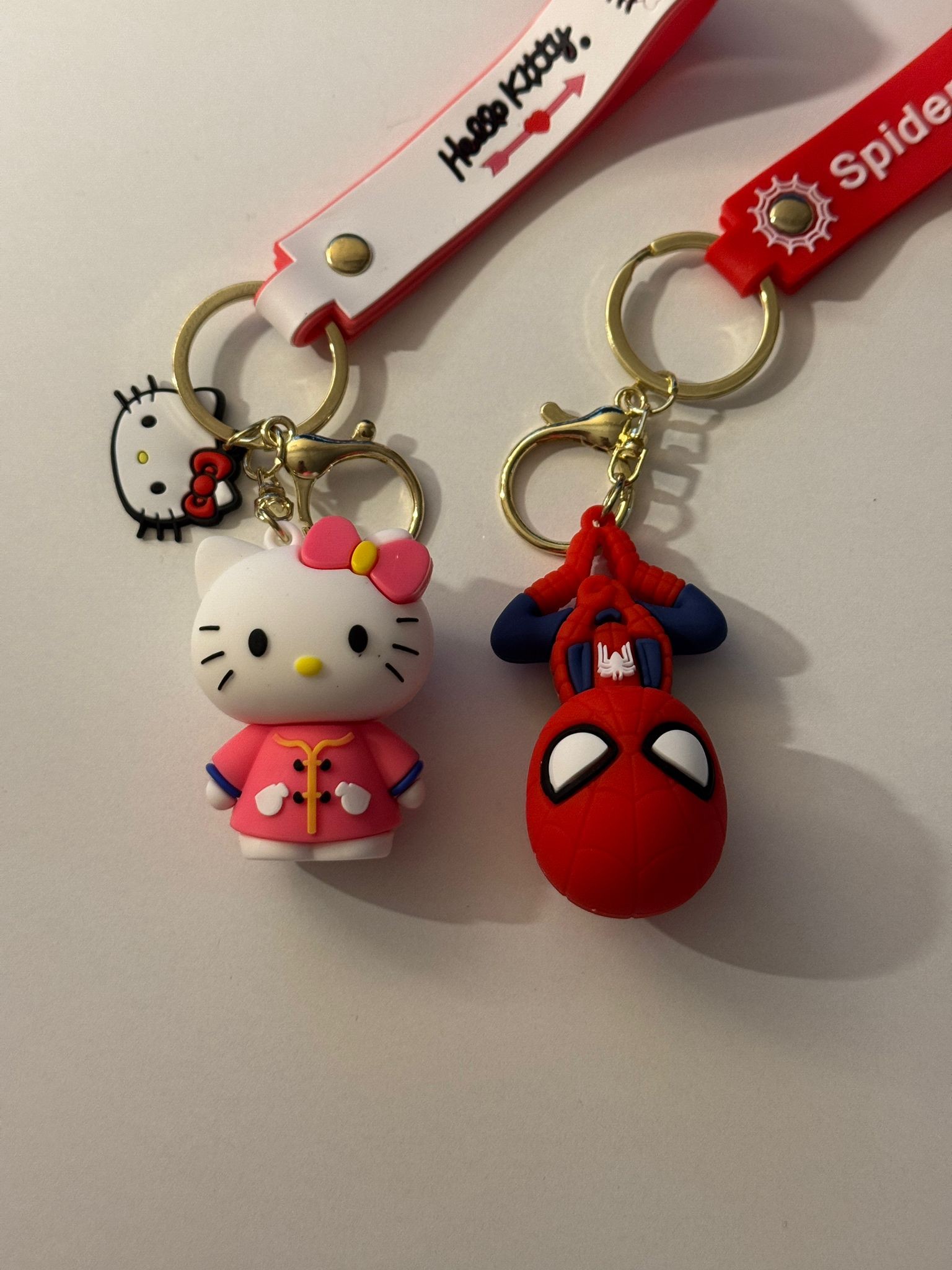 Hello Kitty Spiderman Anahtarlık