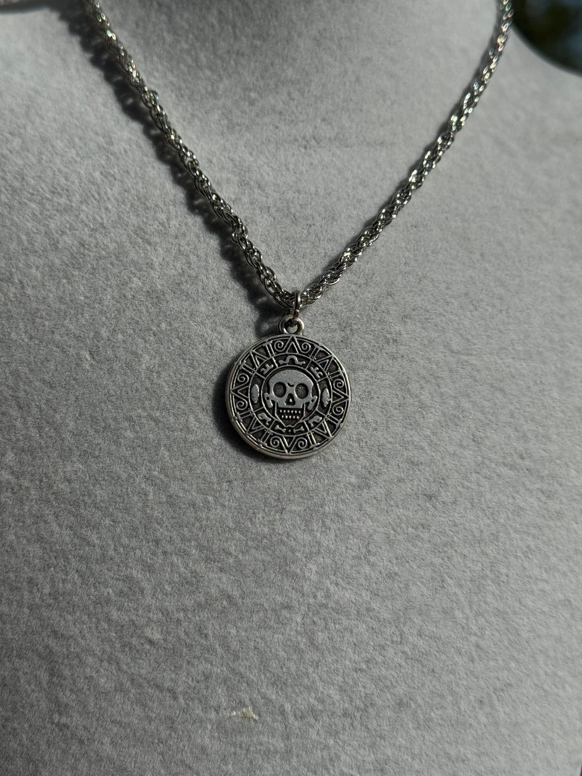 Aztek Skull Kolye