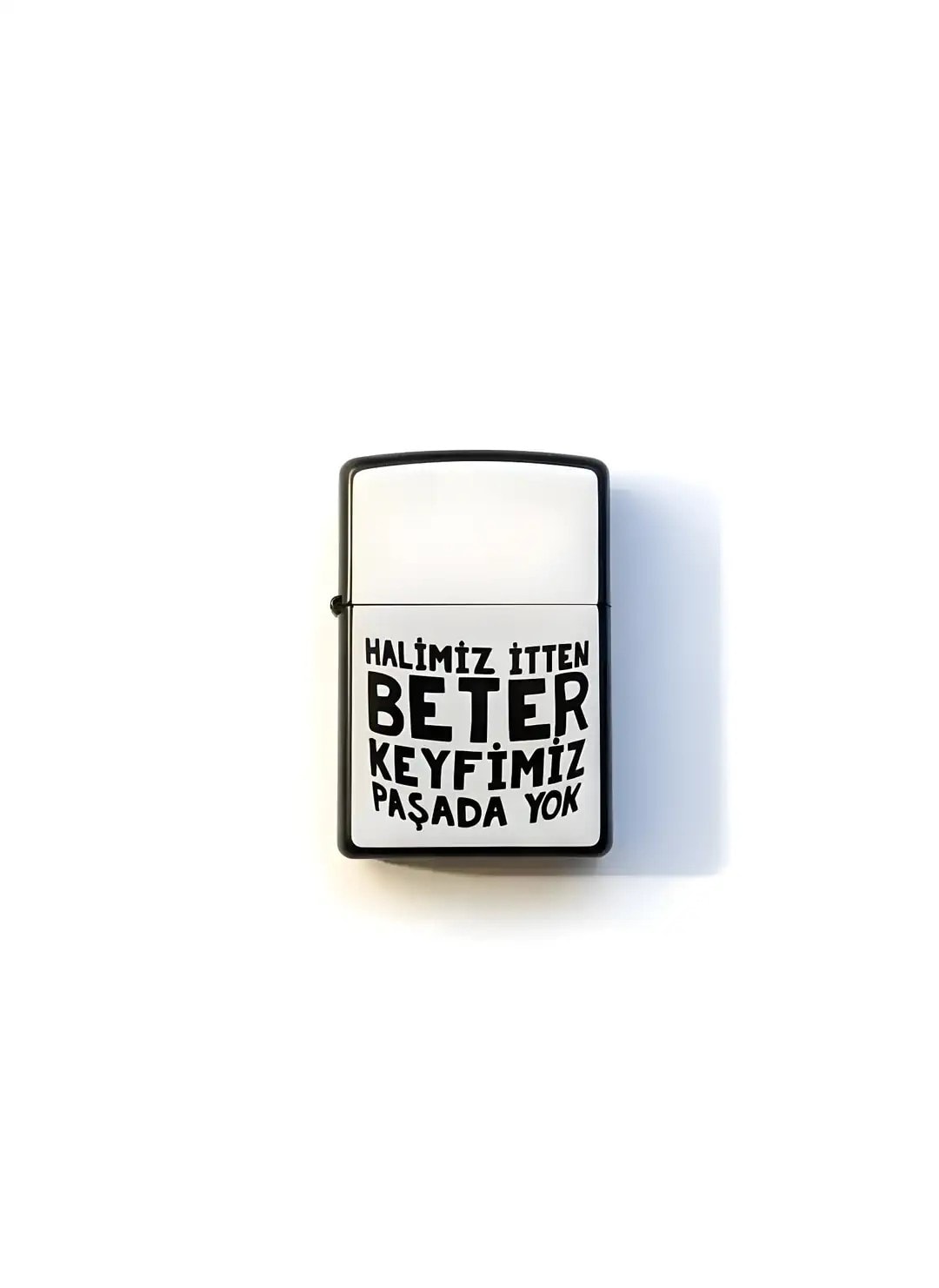 Yazılı Zippo Çakmak