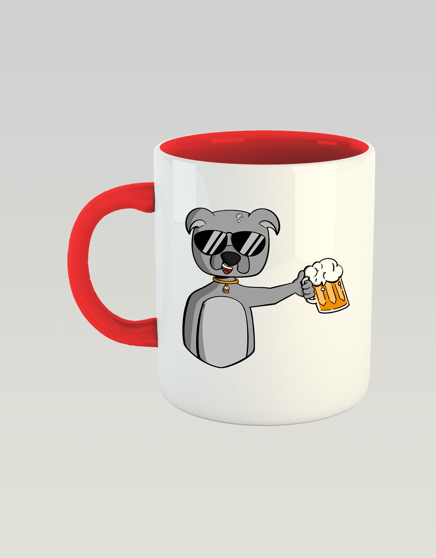 Biracı Köpek (Porselen Kupa)