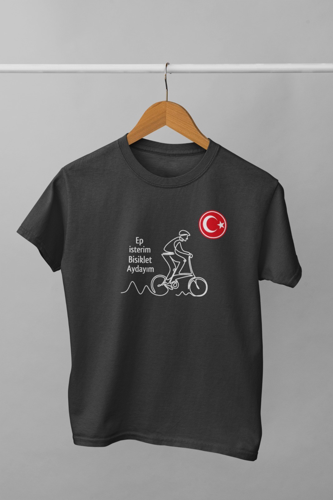 Ep İsterim Bisiklet Aydayım (Çocuk Tişört)