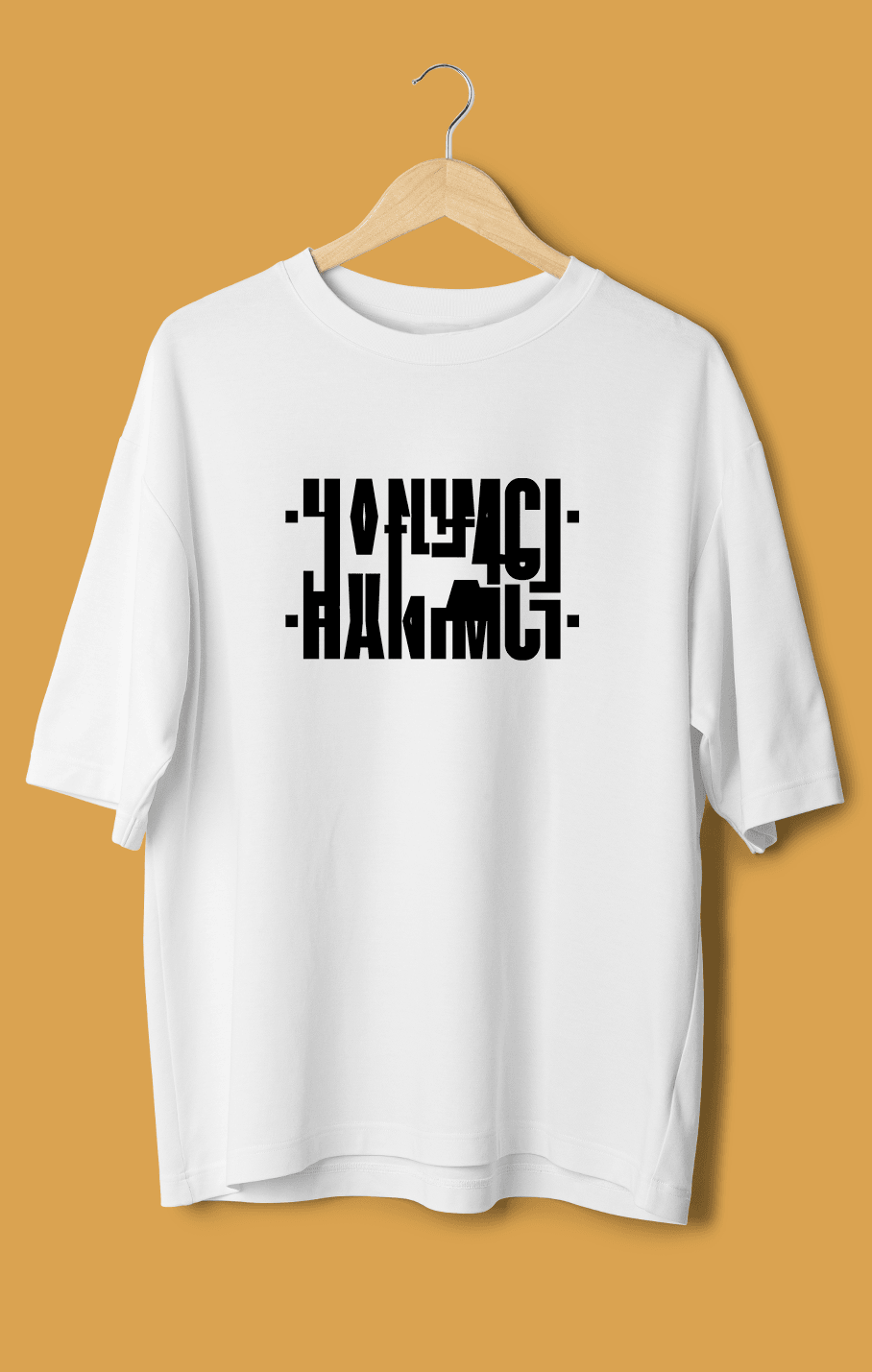 Hanımcı Sübliminal Tasarım (Orijinal Oversize Tişört)