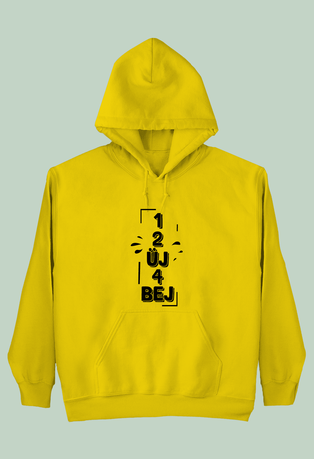 1 2 Üj 4 Bej (Çocuk Kapüşonlu)