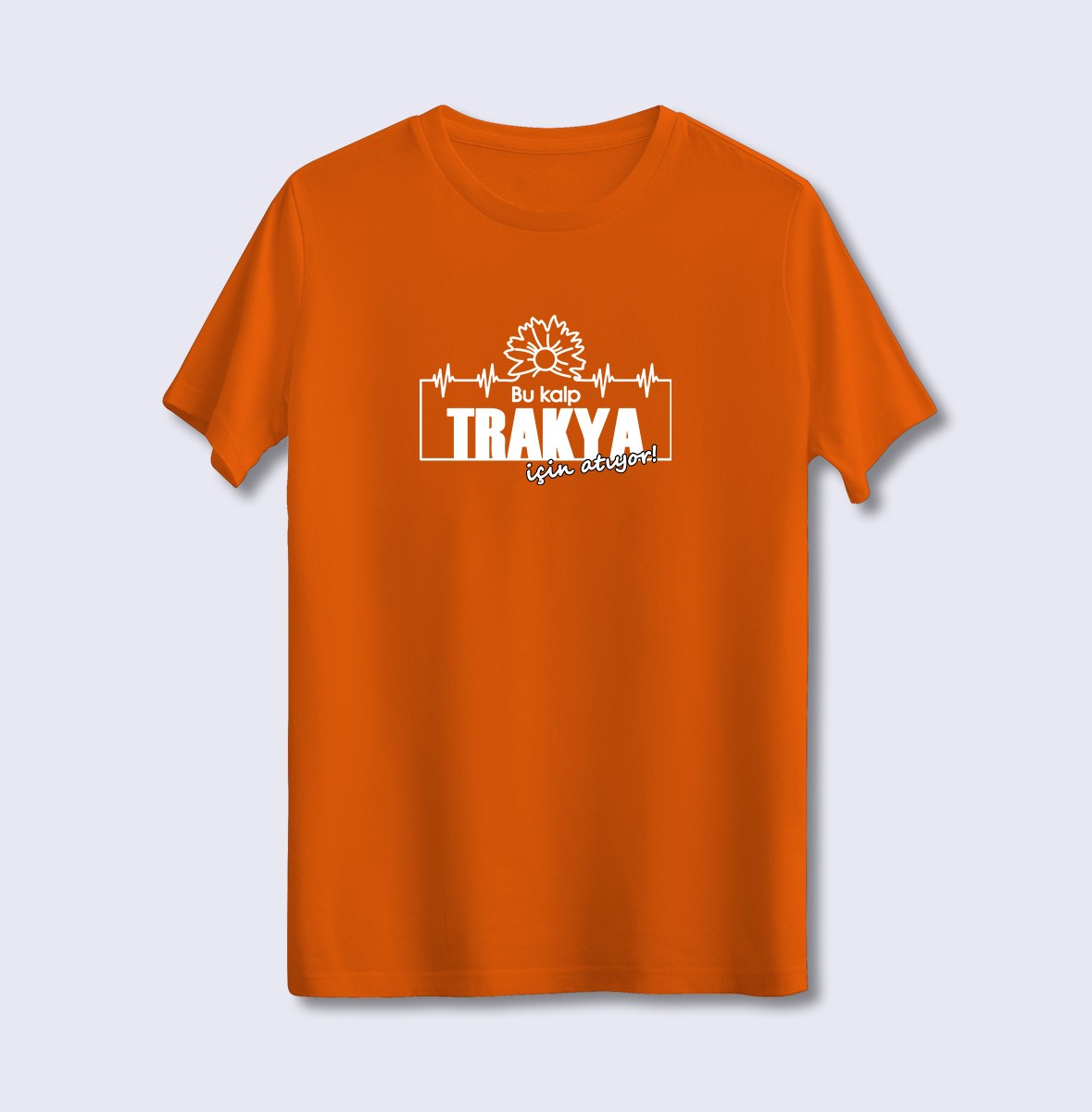 Bu Kalp Trakya İçin Atıyor (Üniseks Tişört)