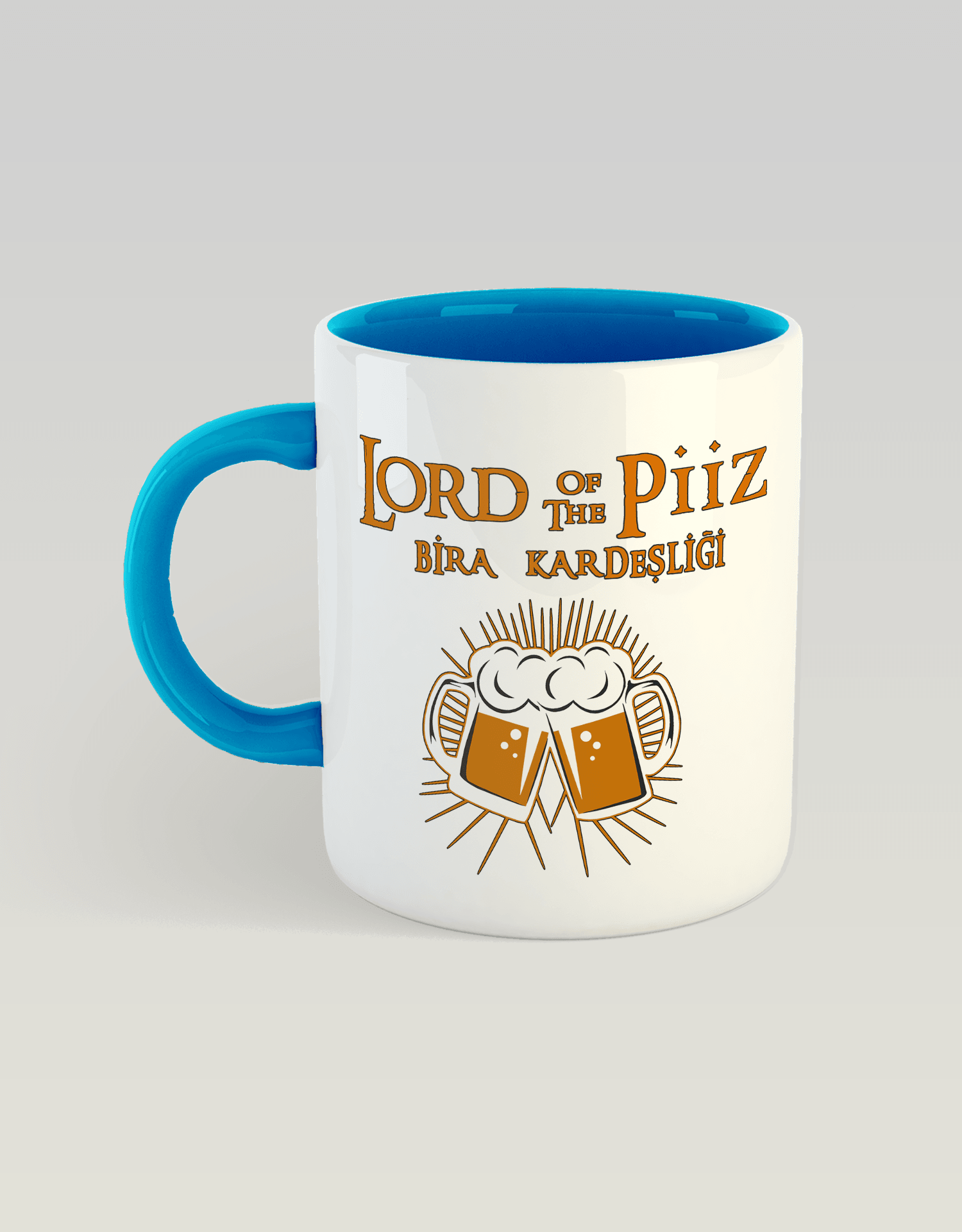 Lord Of The Piiz Bira Kardeşliği (Porselen Kupa)