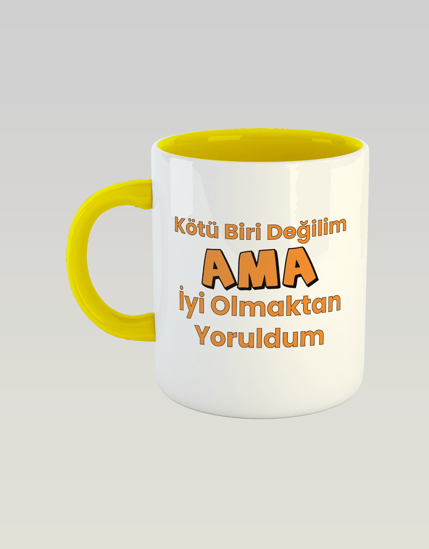 İyi olmaktan yoruldum (Porselen Kupa)