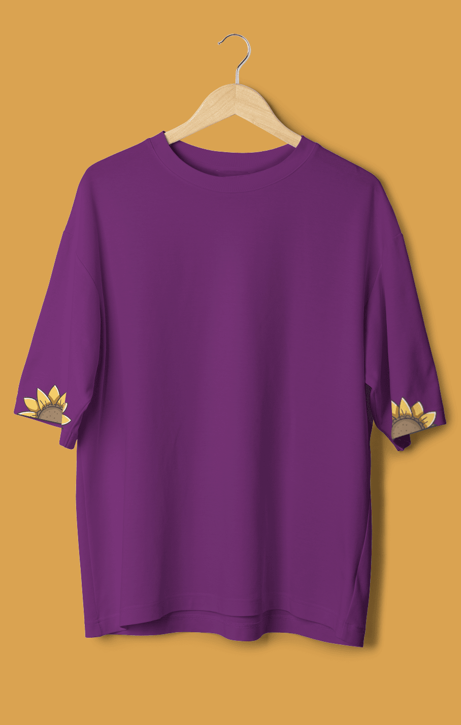 Kol Baskılı Gündendili Tişört (Orijinal Oversize Tişört)