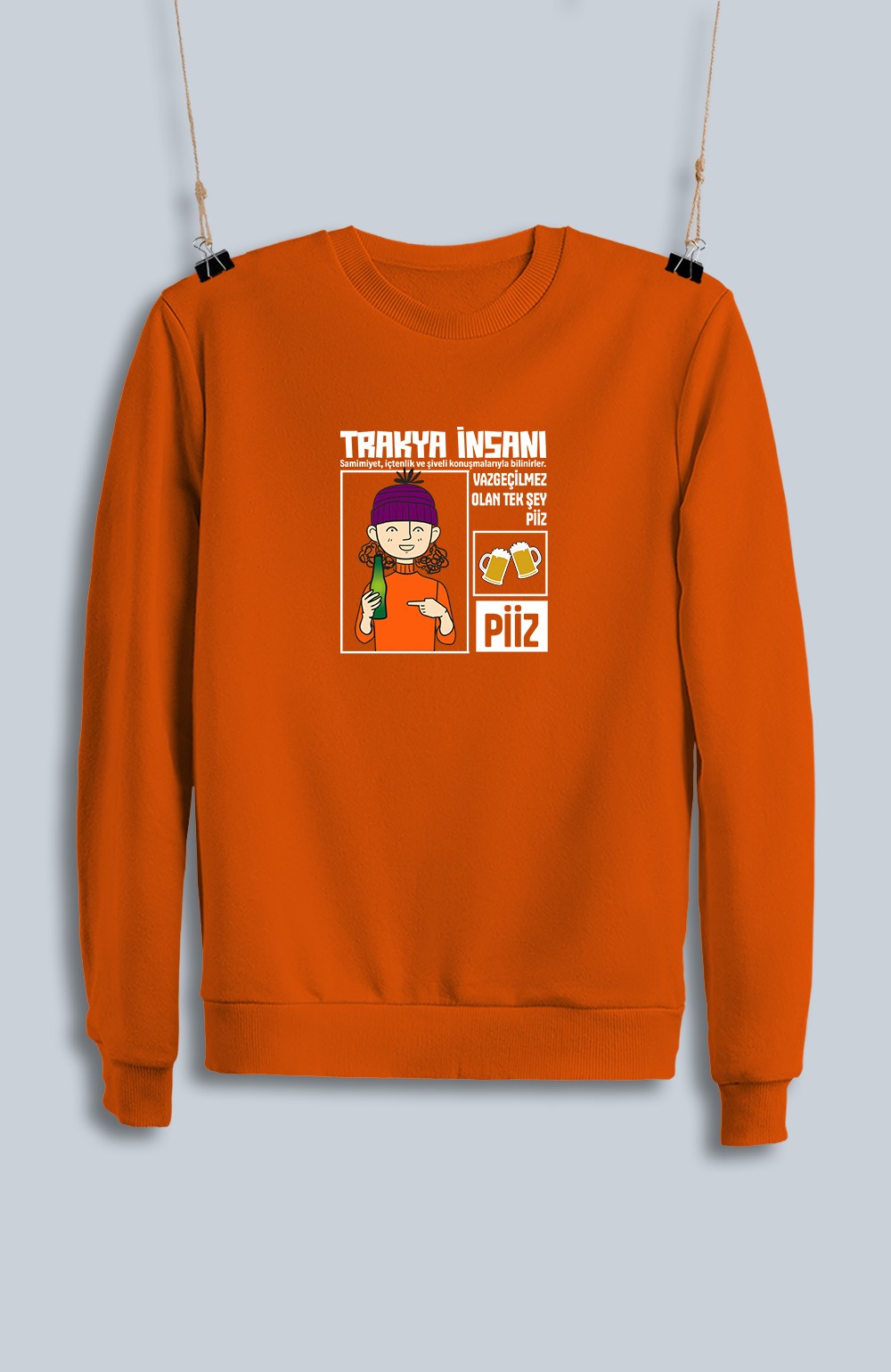 Trakya İnsanı Kız (Sweatshirt)
