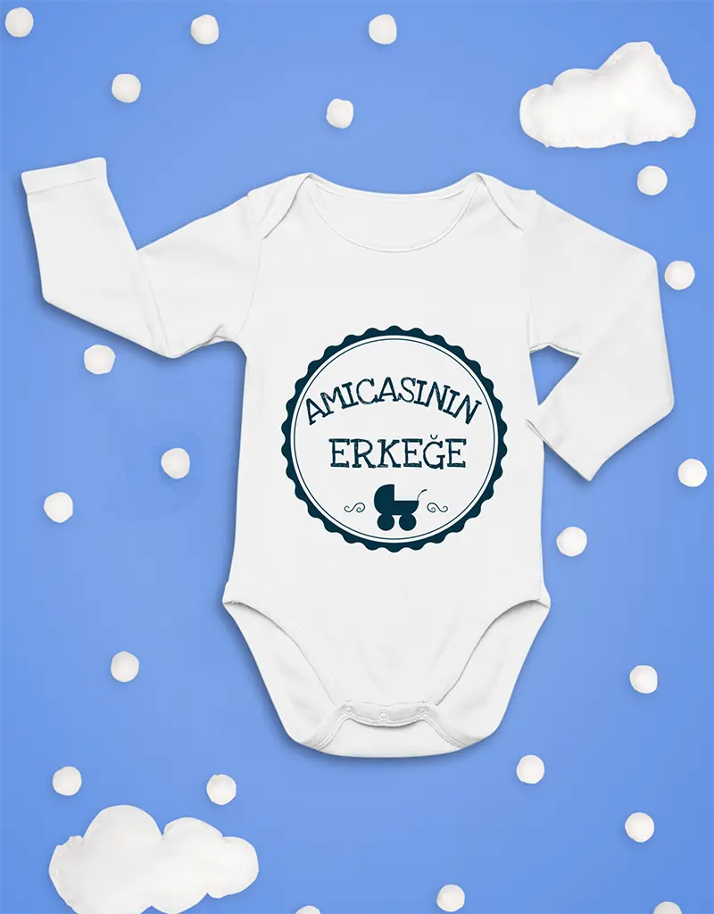 Uzun Kollu Bebek Zıbın - Amıcasının Erkeğe