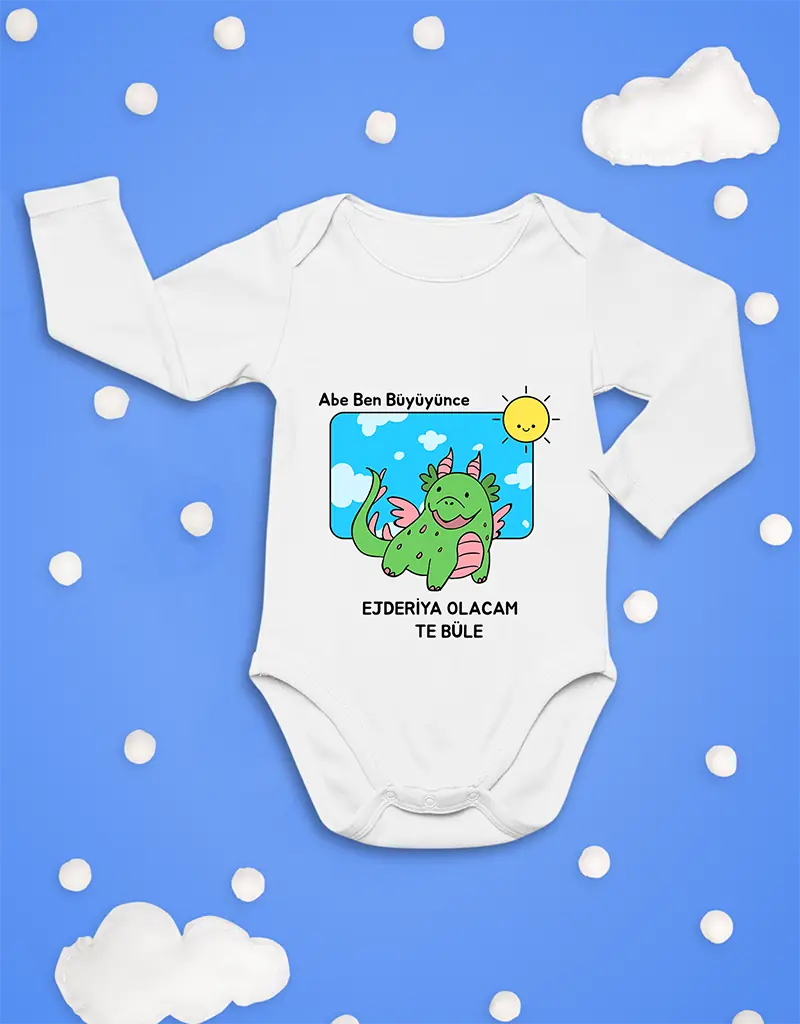 Uzun Kollu Bebek Zıbın - Abe Ben Büyüyünce