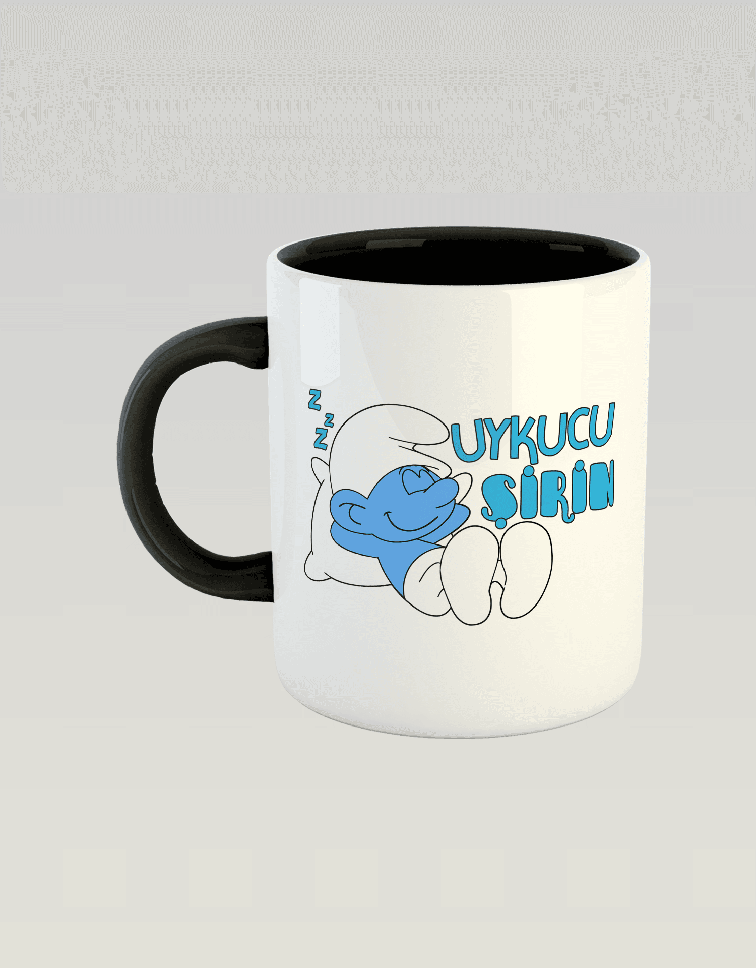 Uykucu Şirin (Porselen Kupa)