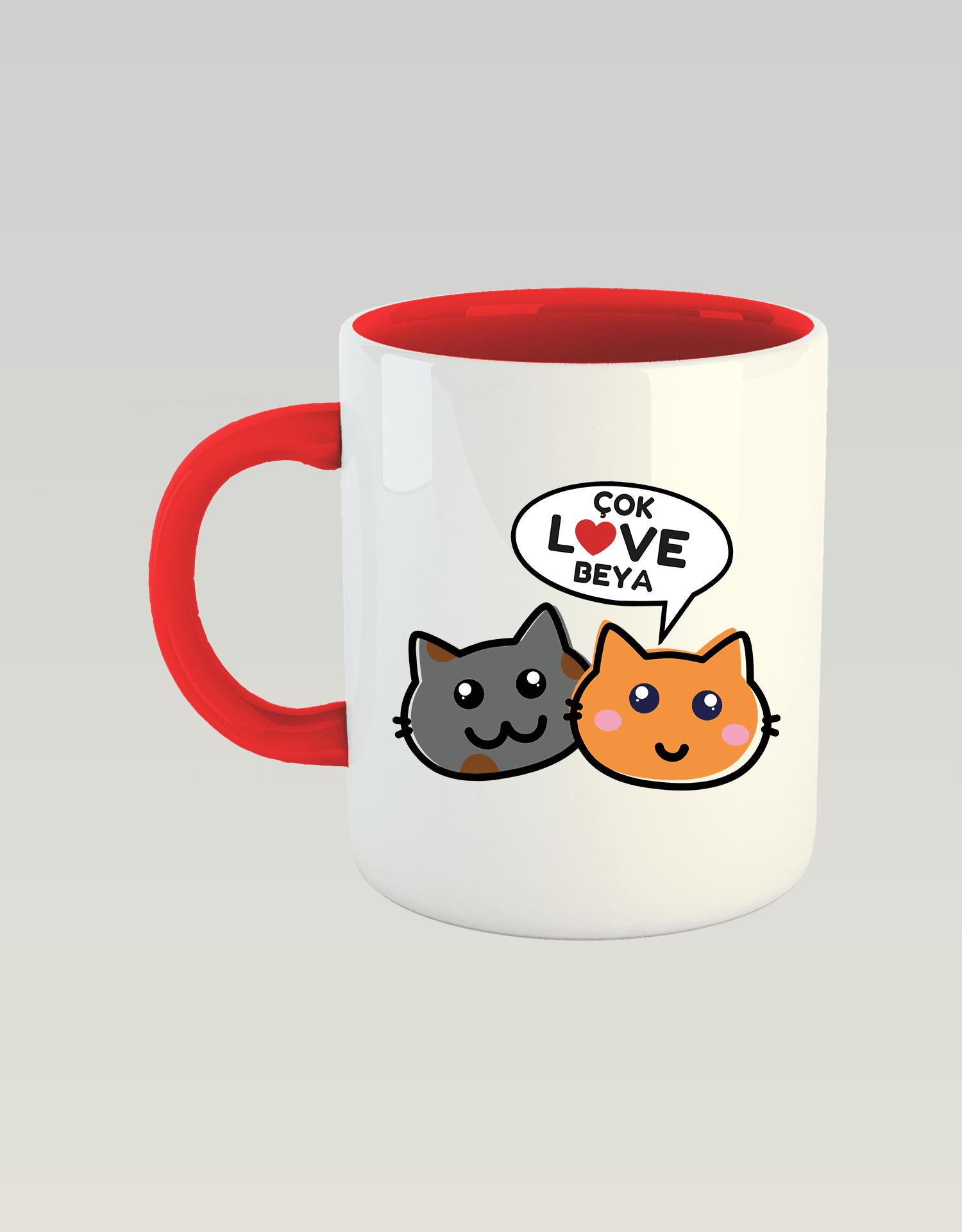 Çok Love Beya (Porselen Kupa)