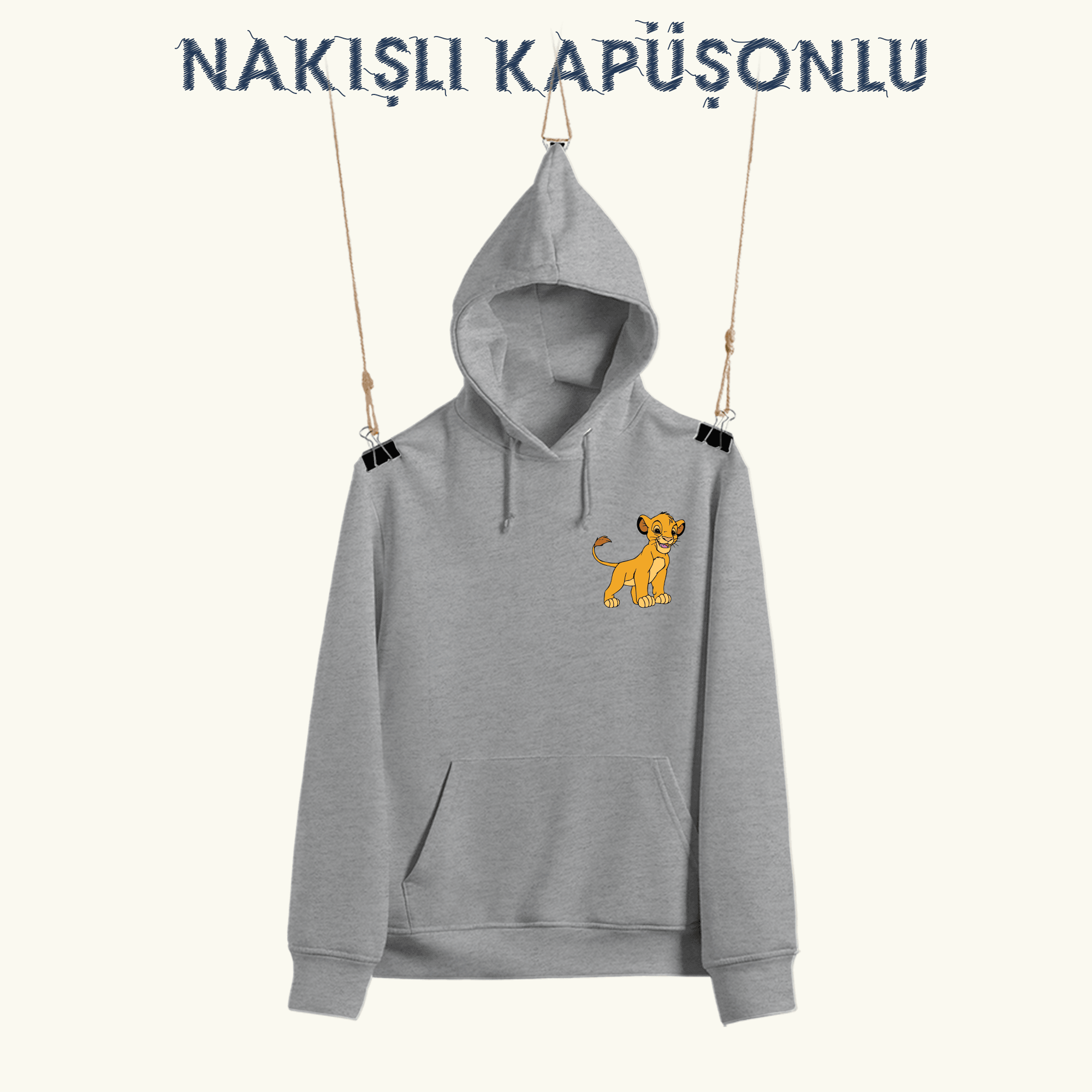 Aslan Kral Simba (NAKIŞLI KAPÜŞONLU)