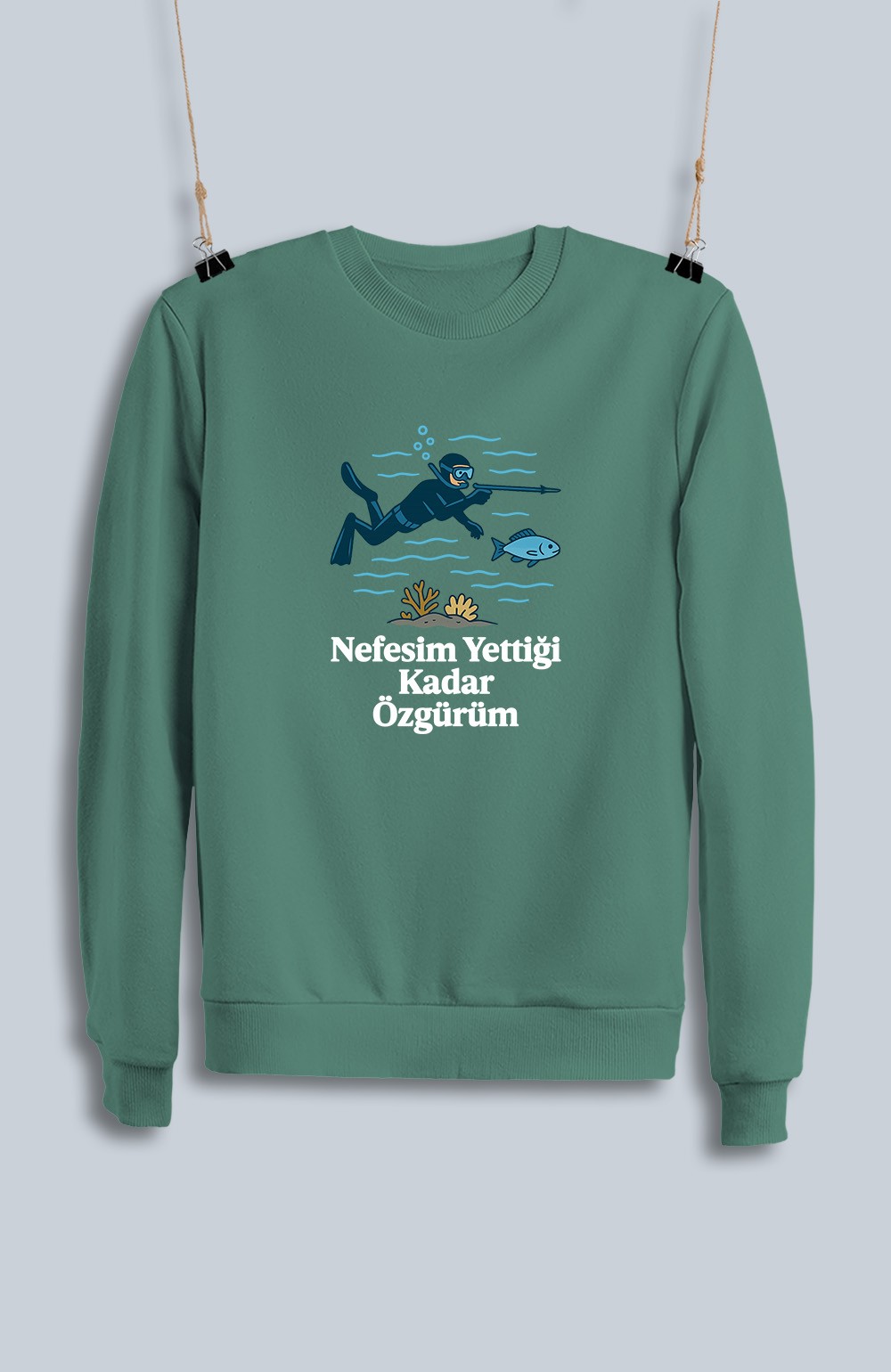 Nefesim Yettiği Kadar Özgürüm (Sweatshirt)
