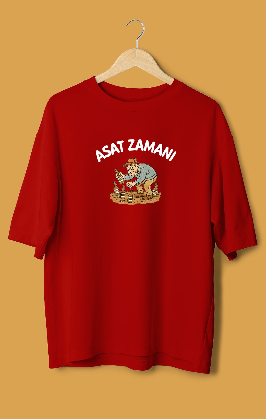 Asat Zamanı (Orijinal Oversize Tişört)