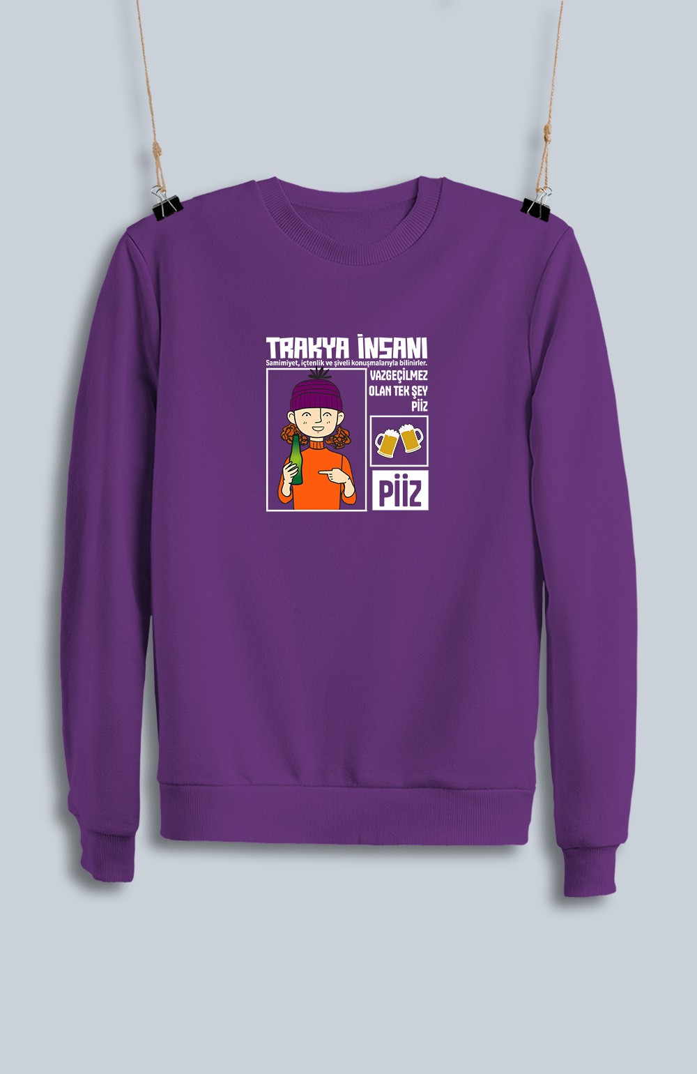 Trakya İnsanı Kız (Sweatshirt)