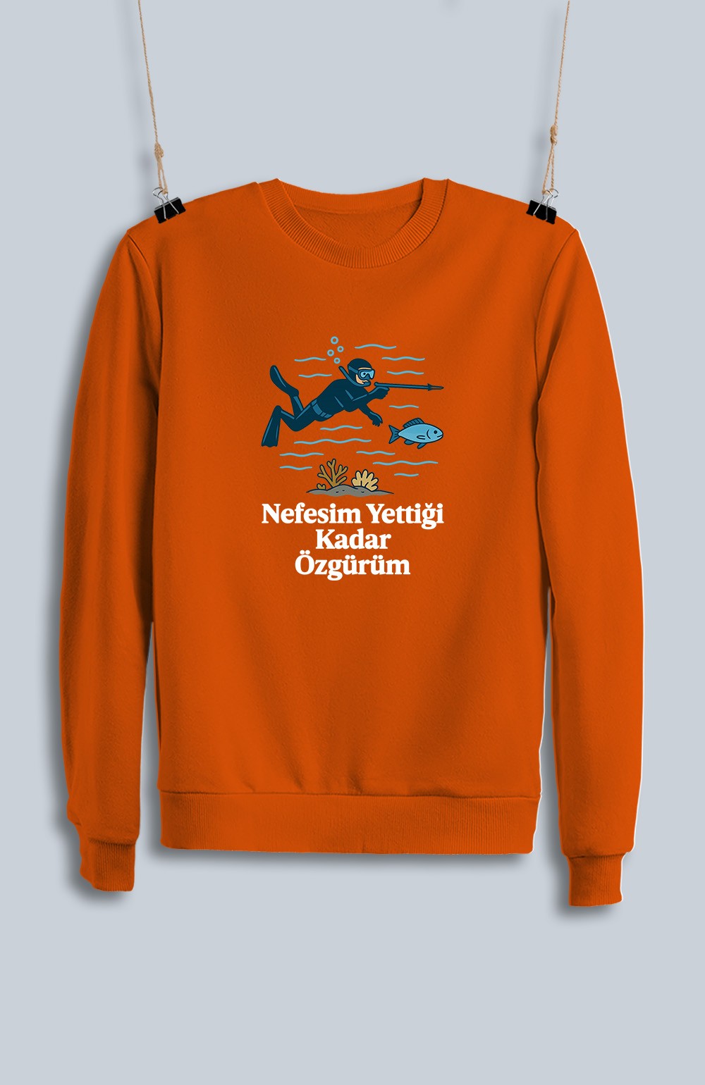 Nefesim Yettiği Kadar Özgürüm (Sweatshirt)
