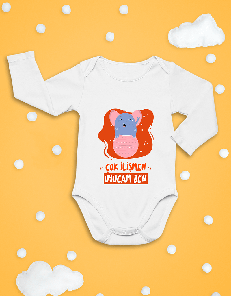 Çok İlişmen Uyucam Ben (Uzun Kollu Zıbın)