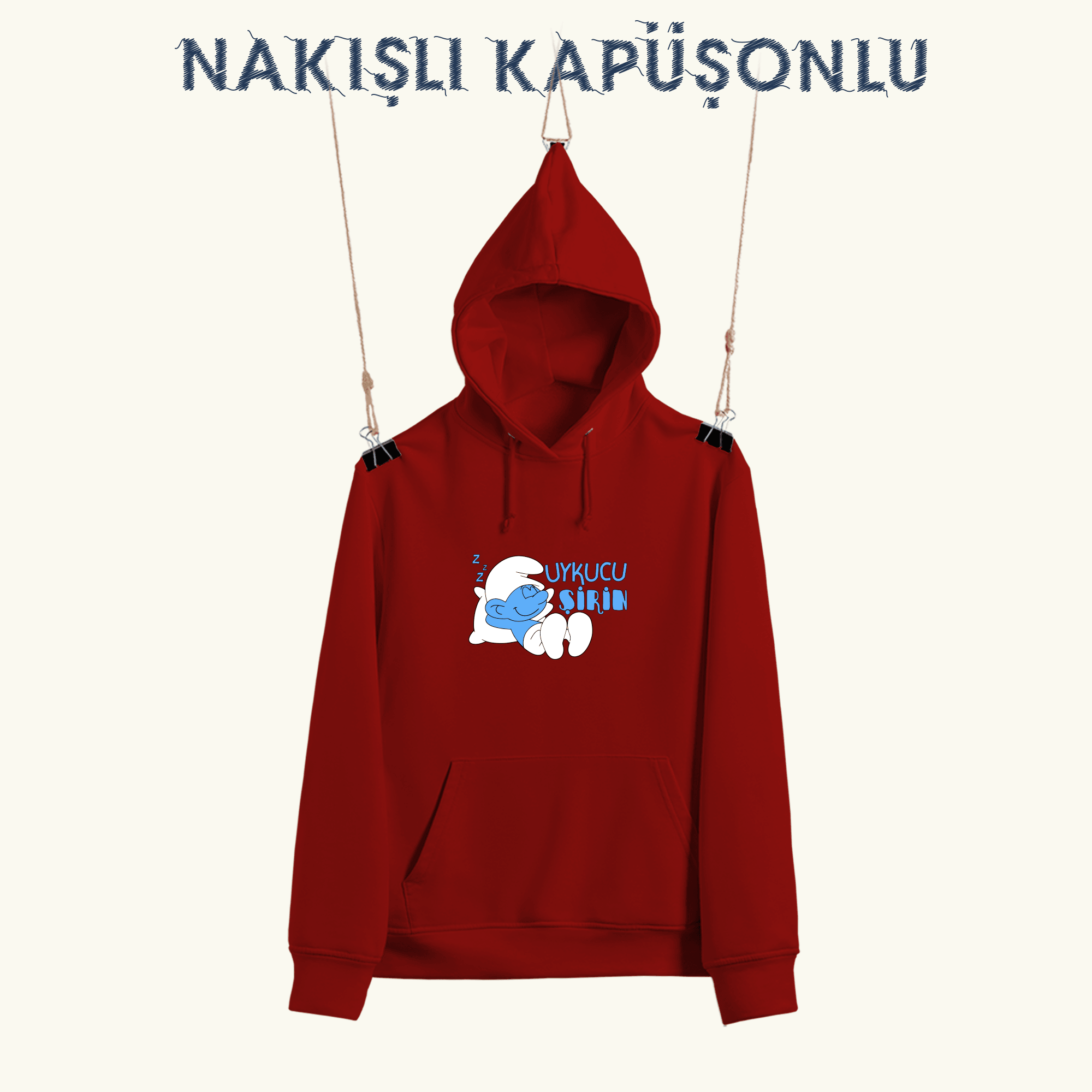 Uykucu Şirin (NAKIŞLI KAPÜŞONLU)