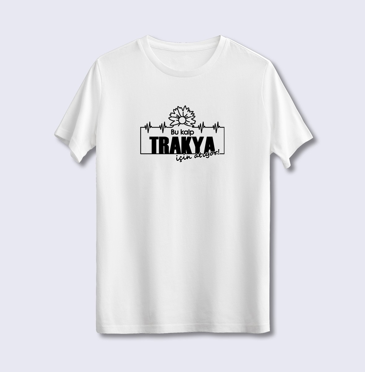 Bu Kalp Trakya İçin Atıyor (Üniseks Tişört)