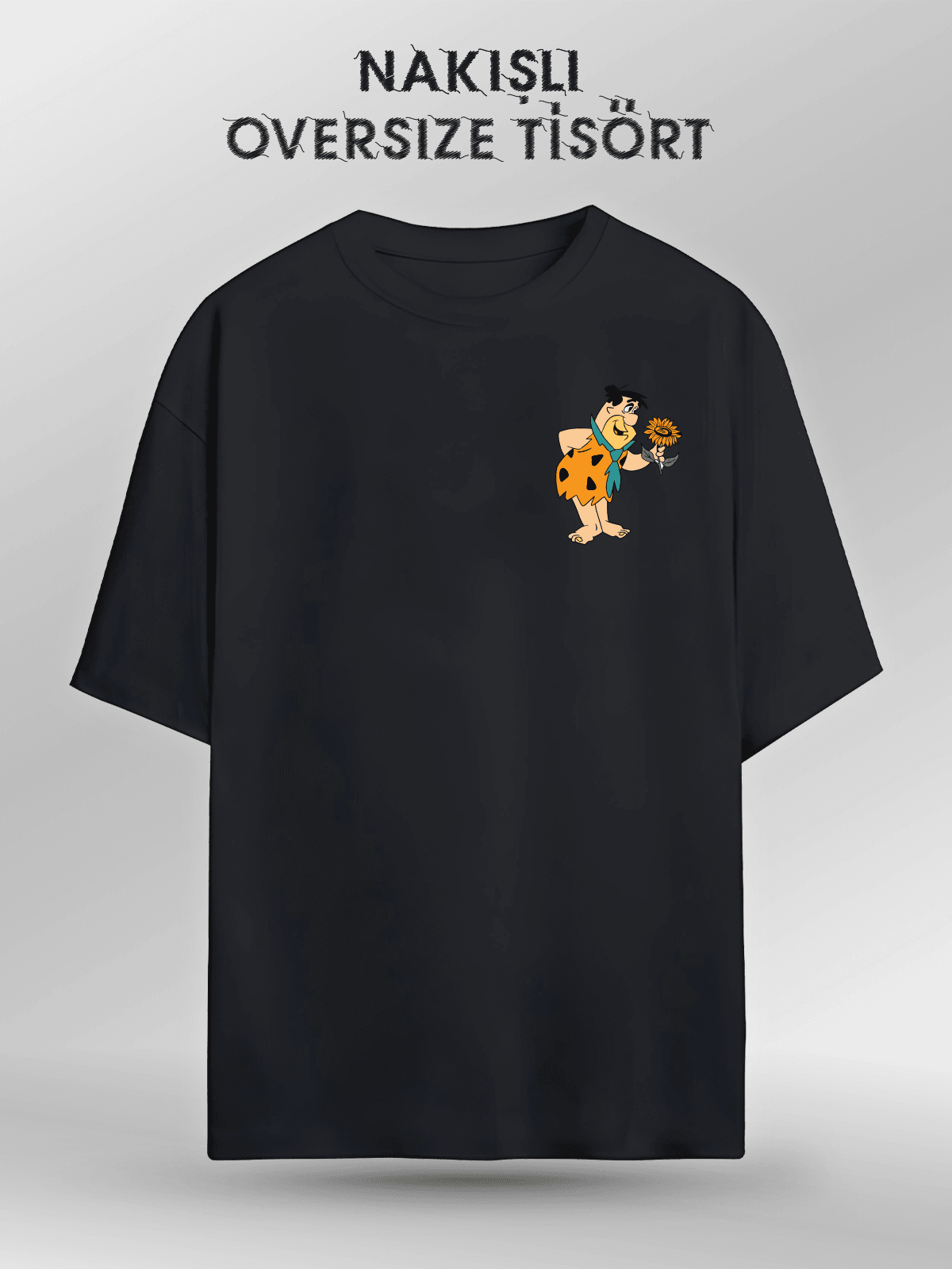 Fred (Orijinal Oversize Nakışlı Tişört)