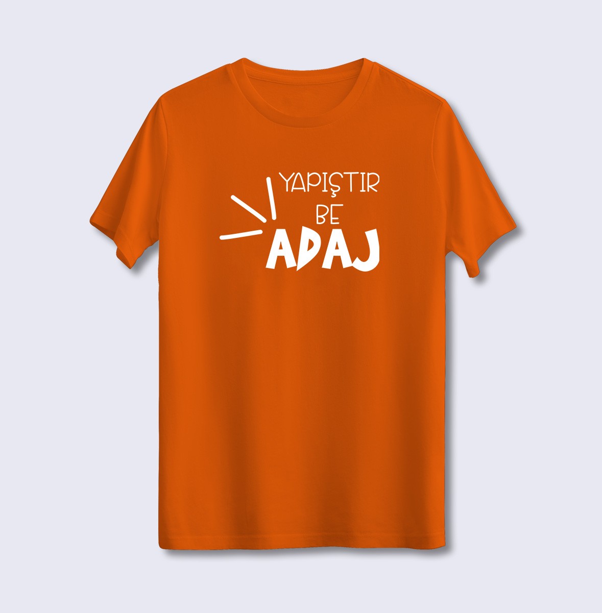 Yapıştır Be Adaj (Üniseks Tişört)