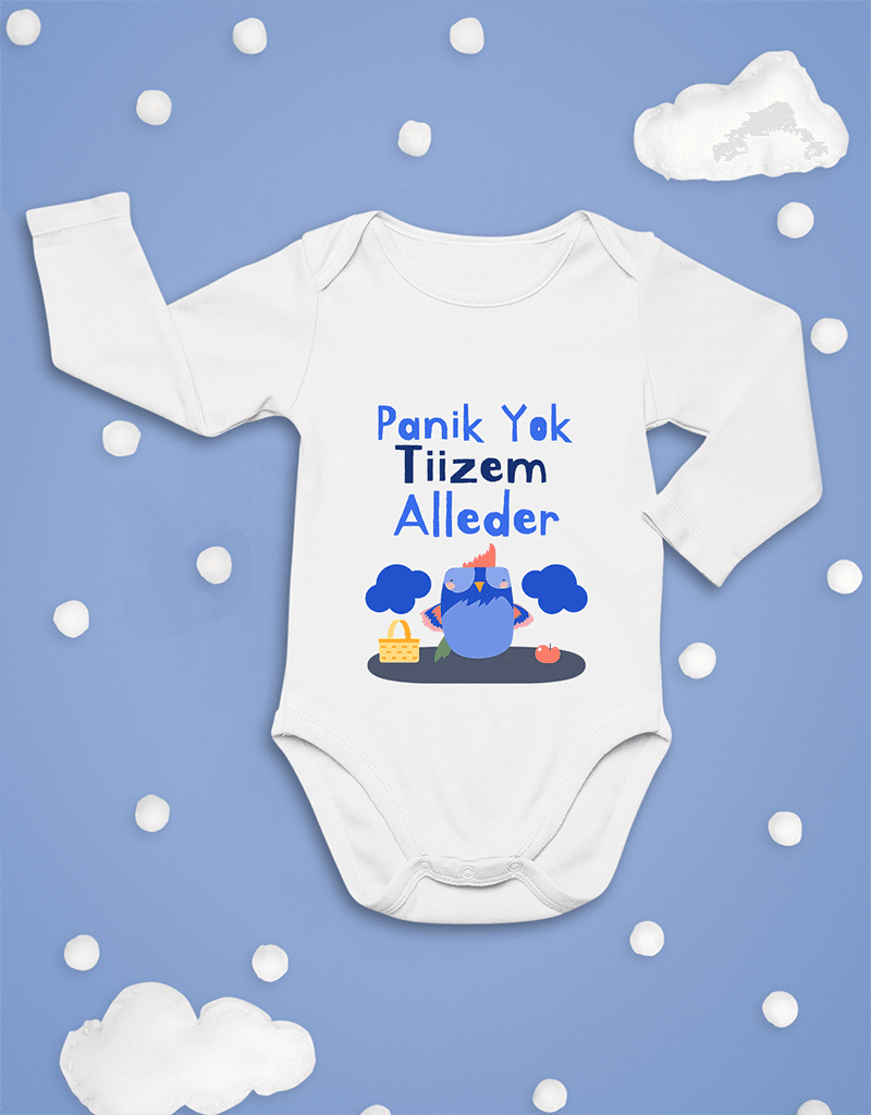 Panik Yok Tiizem Alleder Kızan (Uzun Kollu Zıbın)