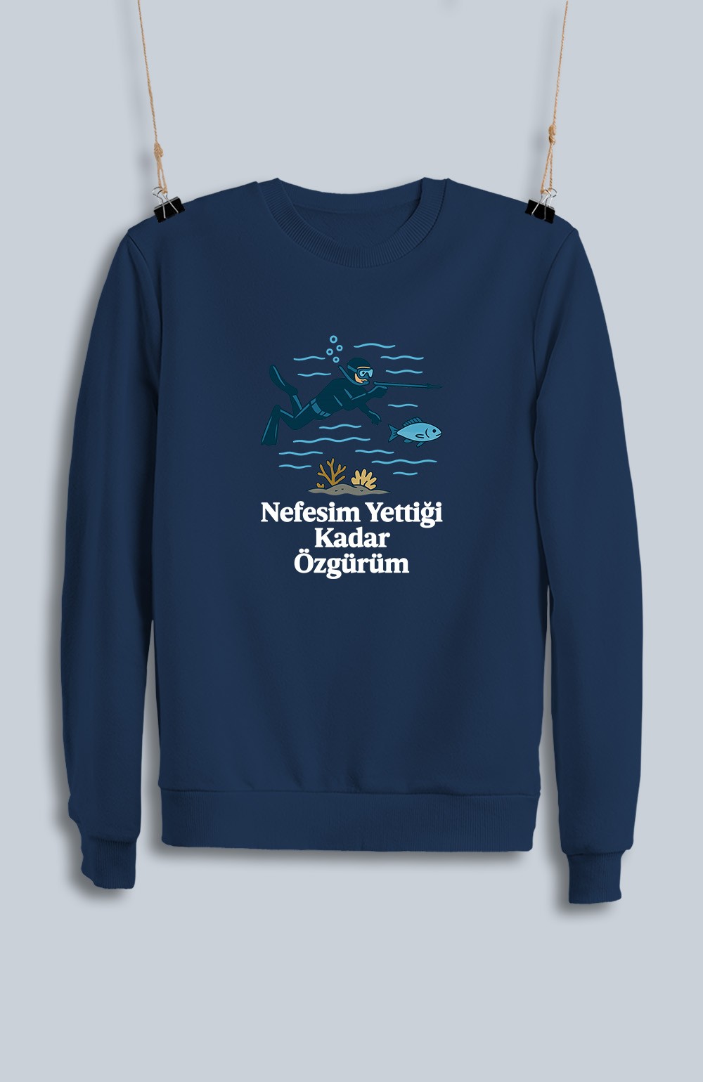 Nefesim Yettiği Kadar Özgürüm (Sweatshirt)