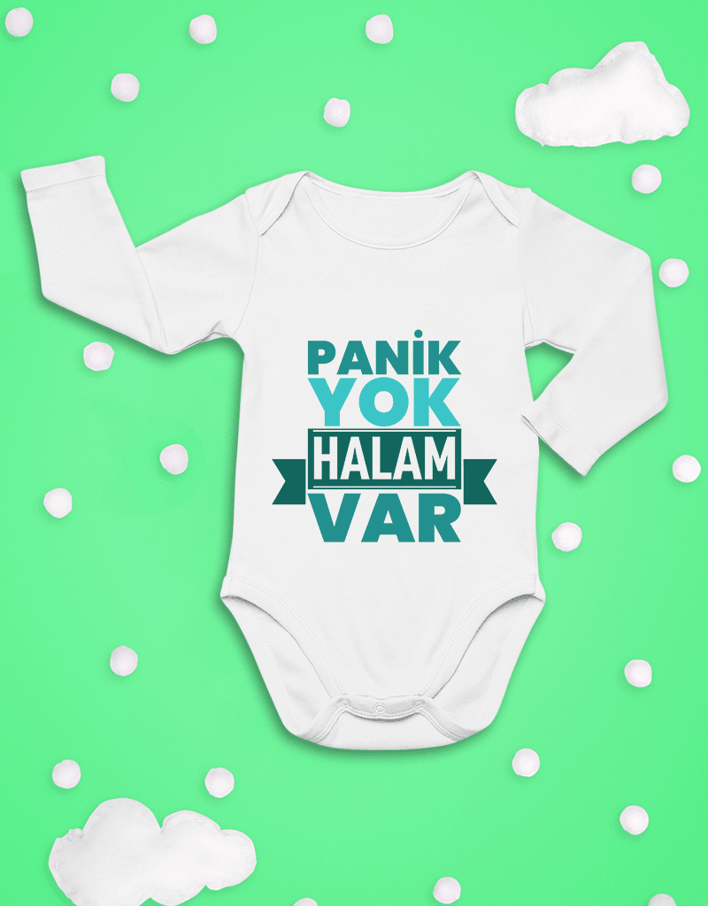 Panik Yok Halam Var (Uzun Kollu Zıbın)