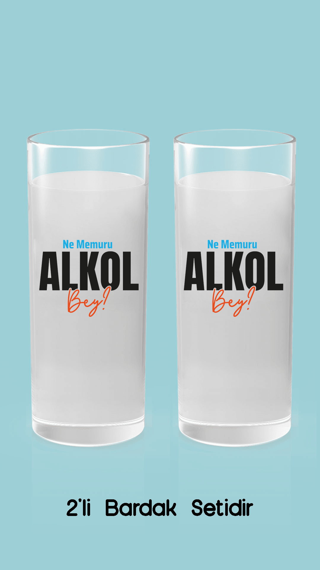 Ne Memuru Alkol Bey? (Rakı Bardağı)