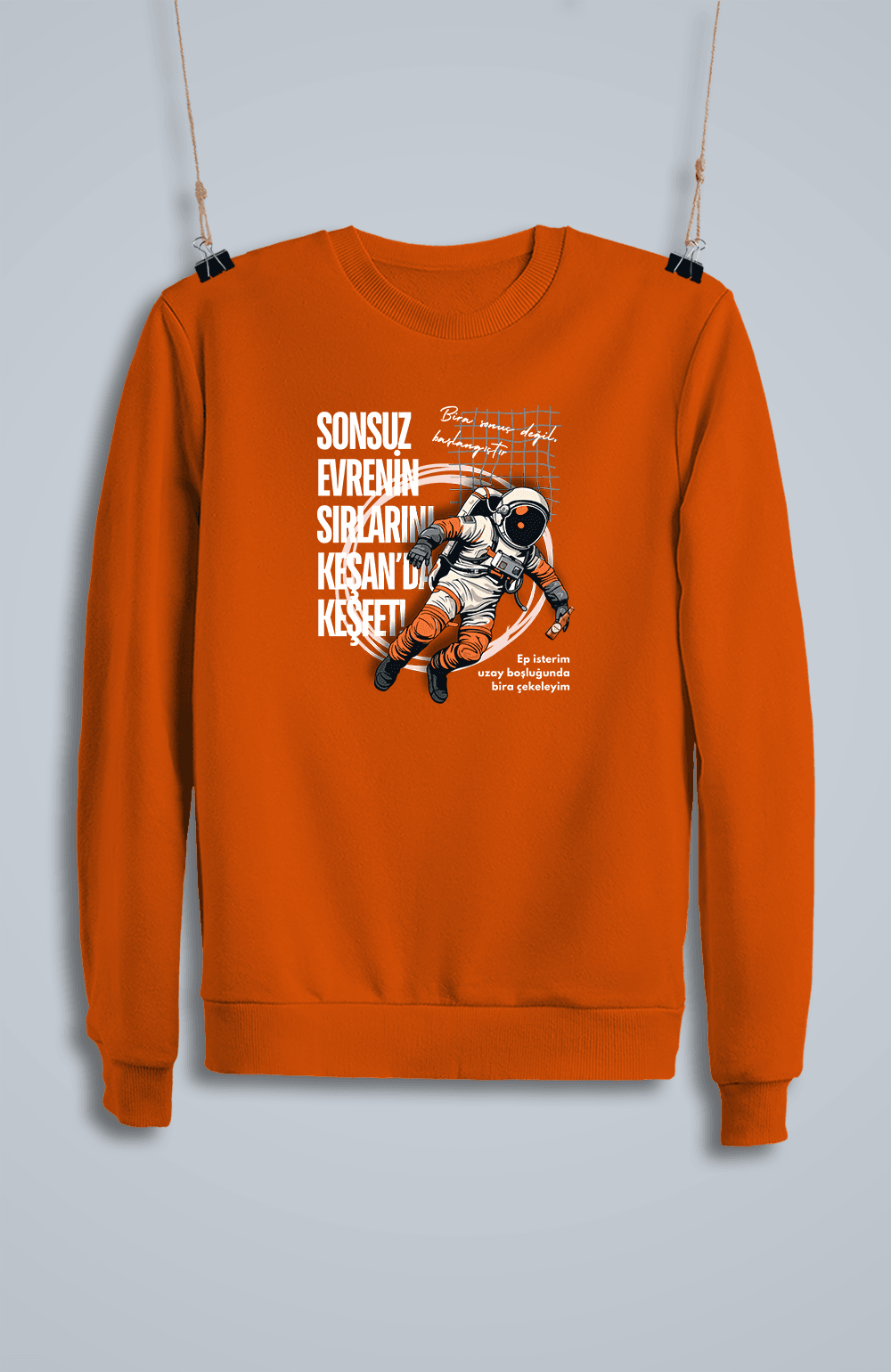 Sonsuz Evrenin Sırlarını Keşan'da Keşfet! (Sweatshirt)