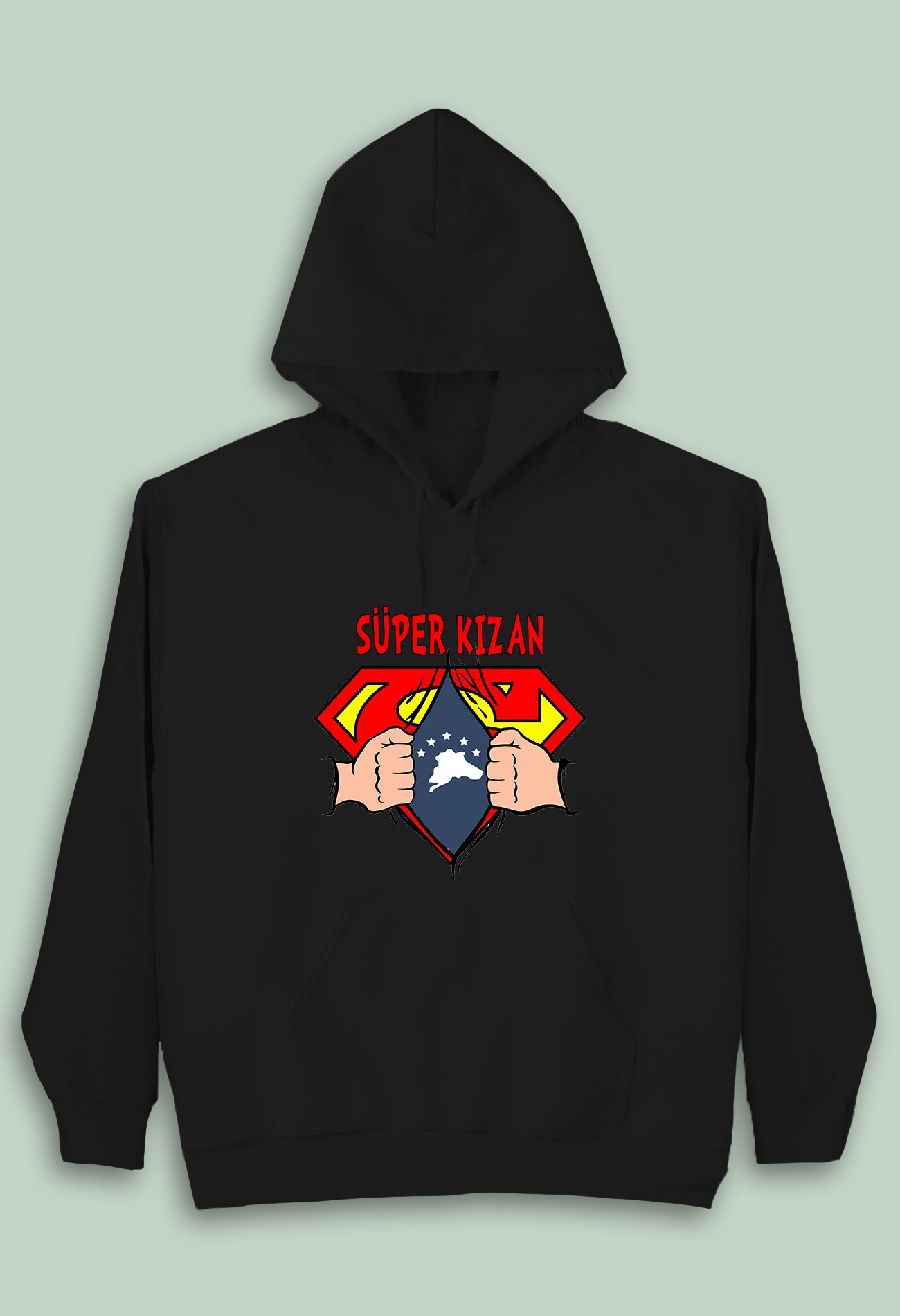 Süper Kızan (Çocuk Kapüşonlu)