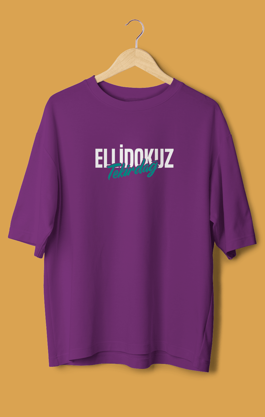 Elli Dokuz Tekirdağ (Orijinal Oversize Tişört)