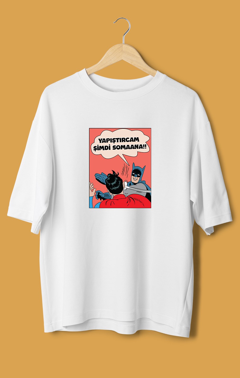 Yapıştırcam Şimdi Somaana (Orijinal Oversize Tişört)