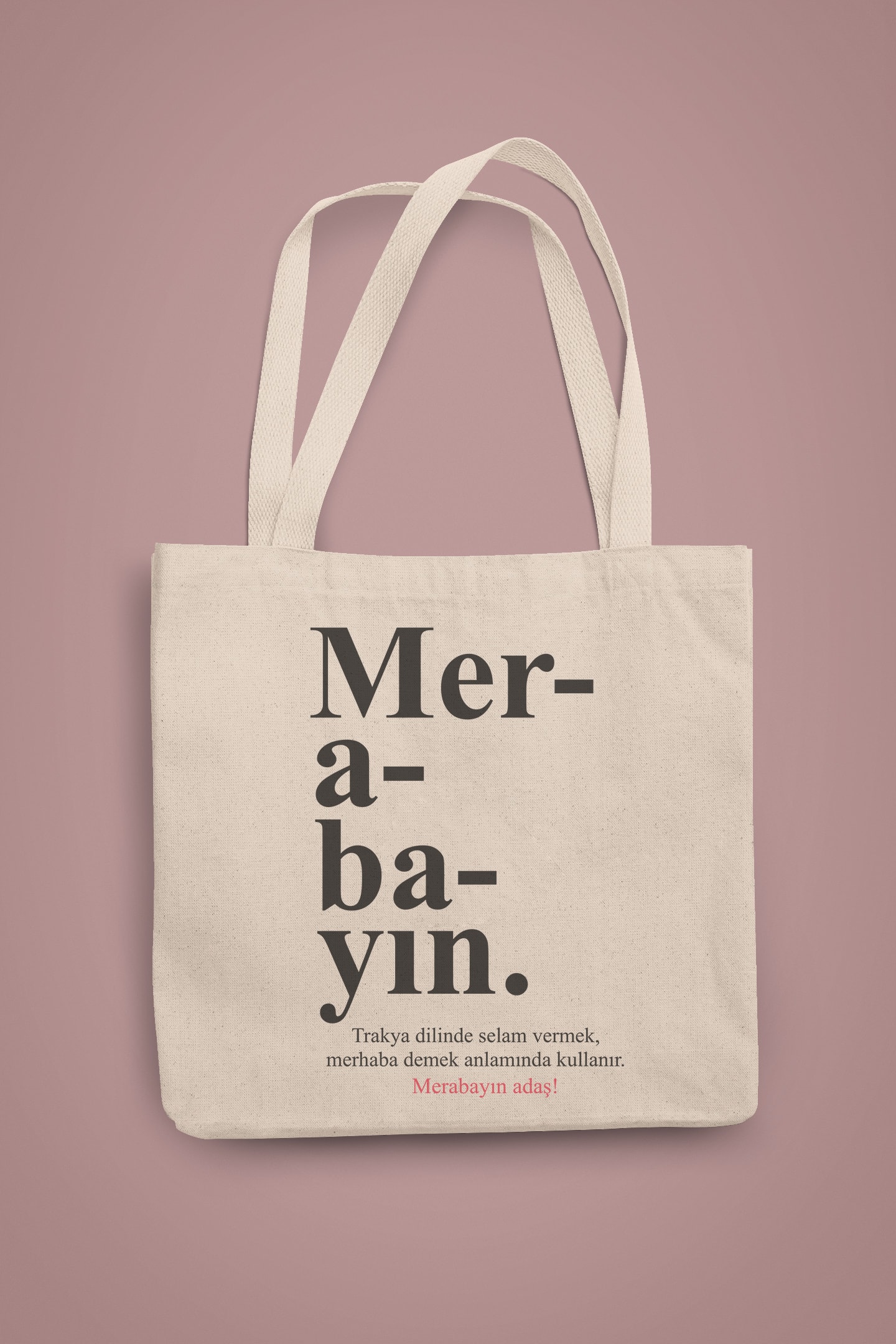 Merabayın (Bez Çanta)