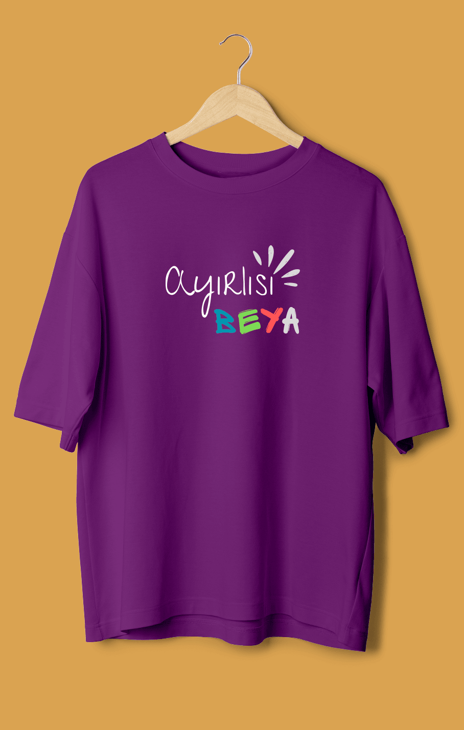 Ayırlısı Beya (Orijinal Oversize Tişört)