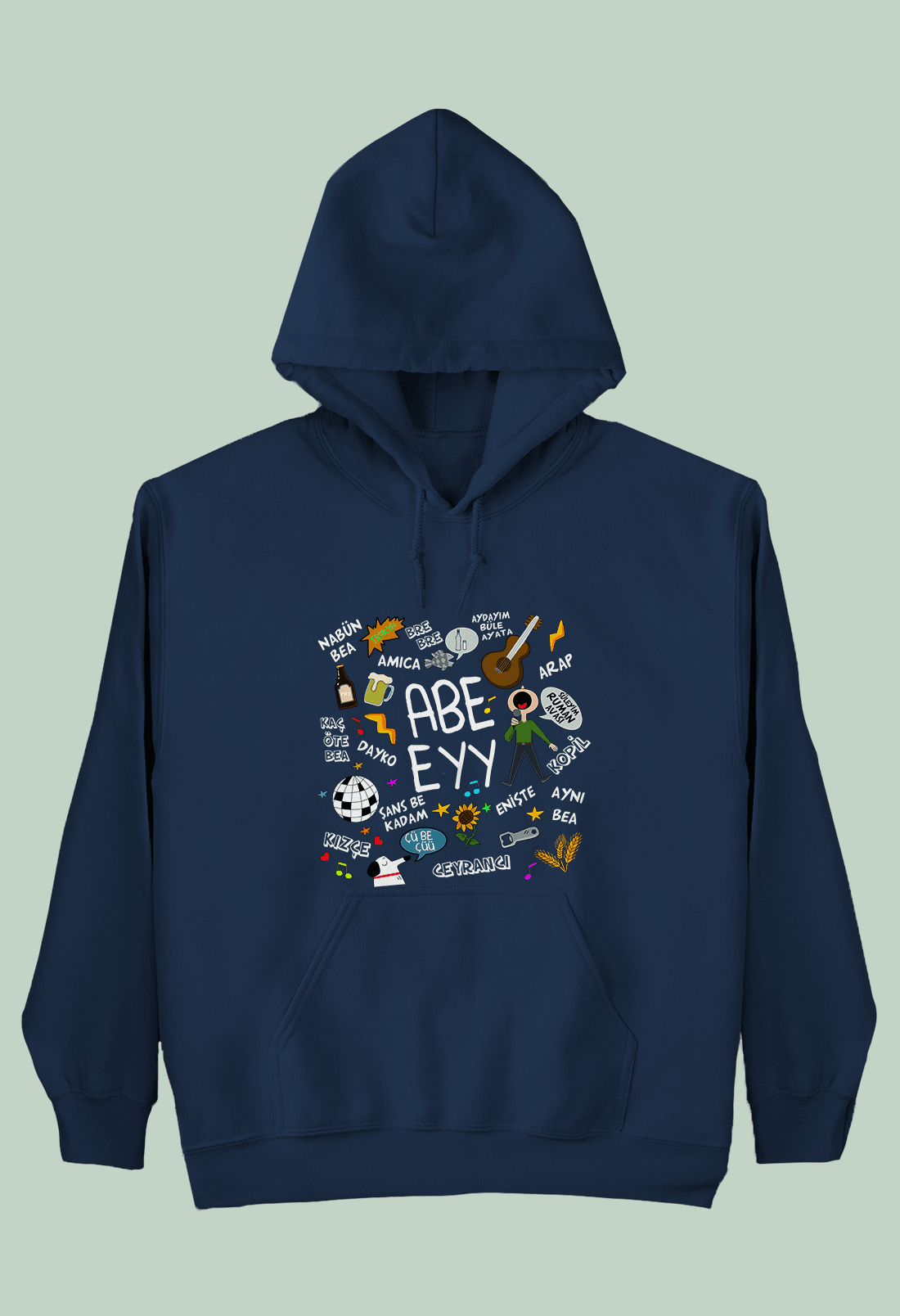 Abe Eyy Doodle (Çocuk Kapüşonlu)