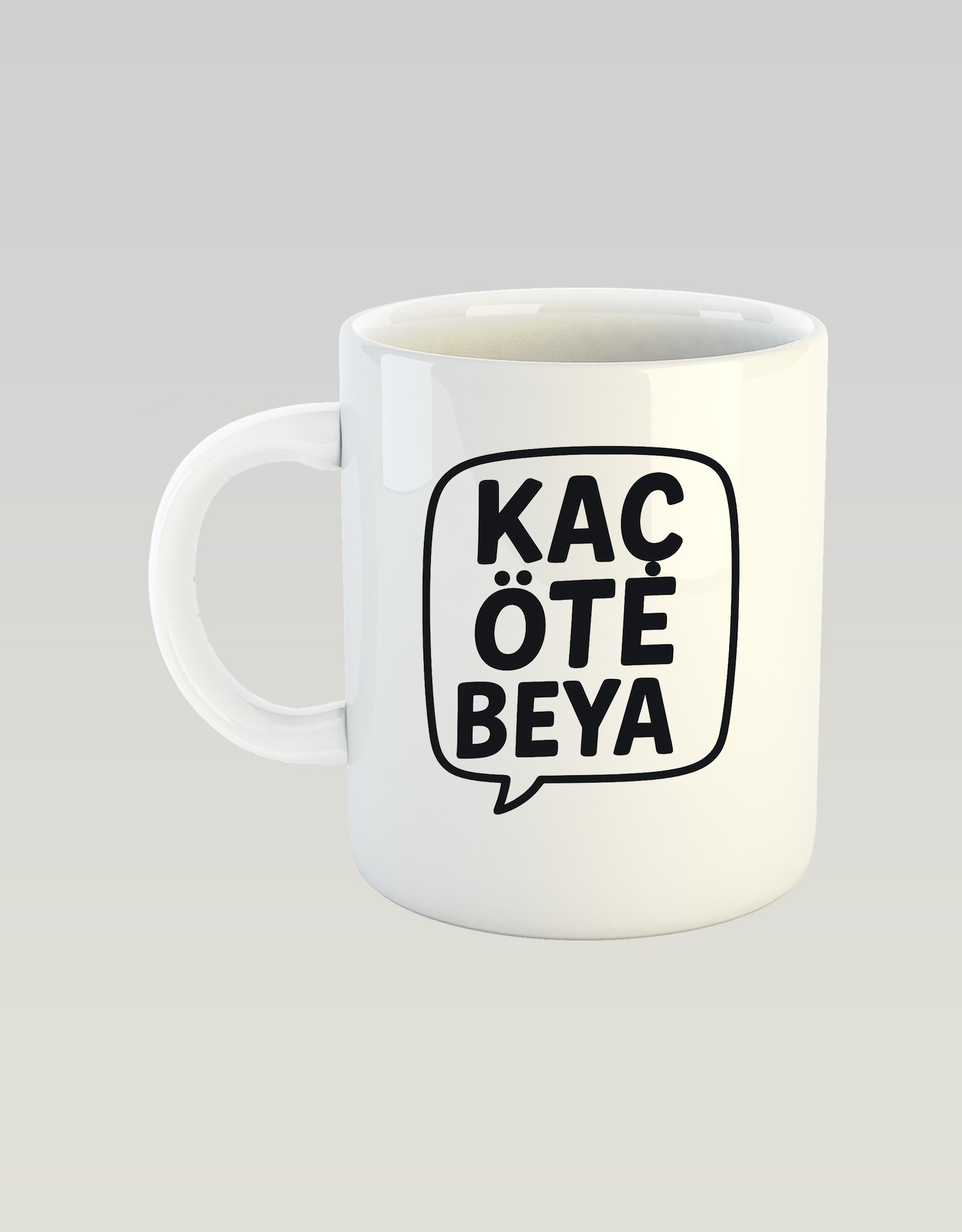 Kaç Öte Beya 2 (Porselen Kupa)