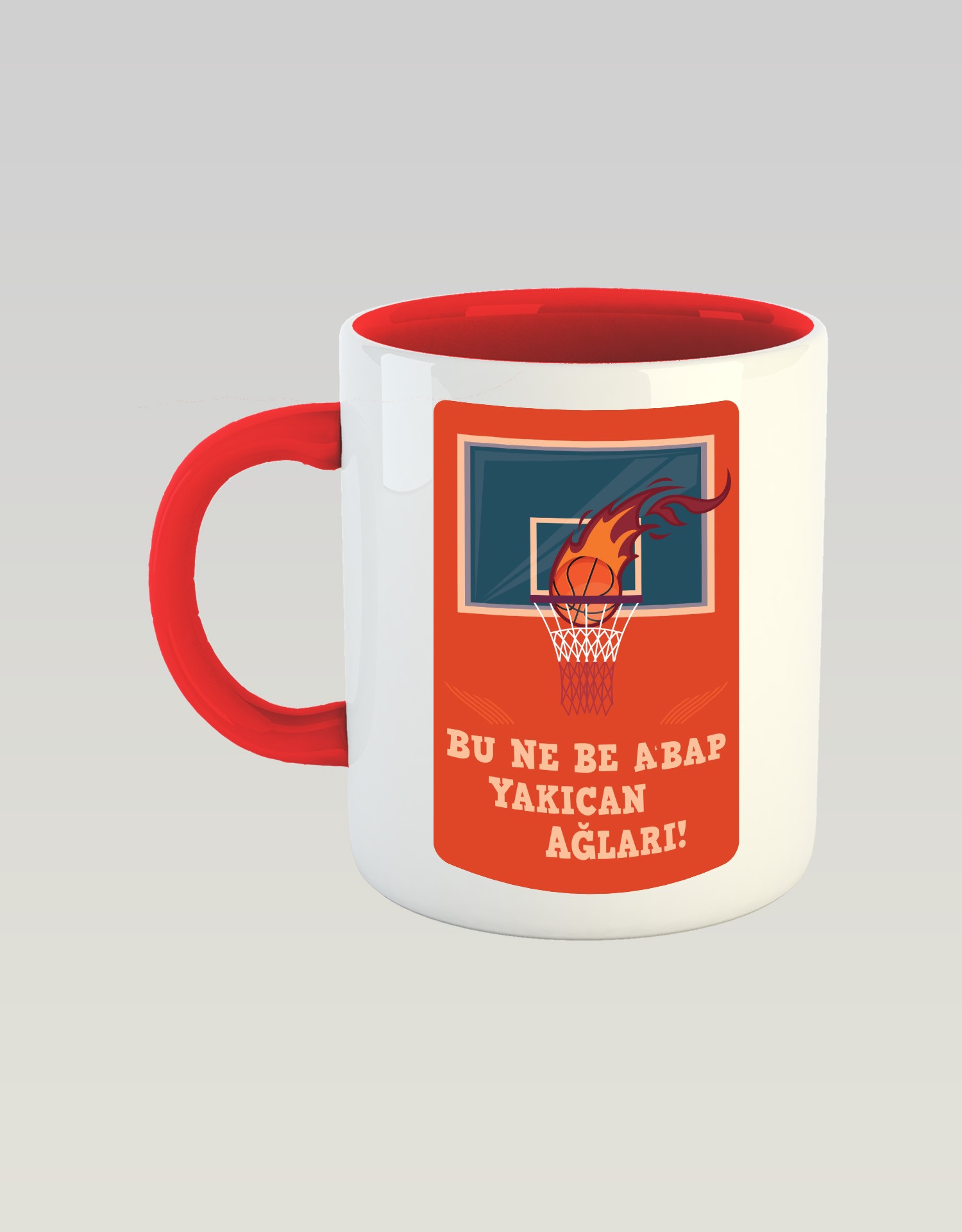Bu Ne Be Abab Yakıcan Ağları! (Porselen Kupa)