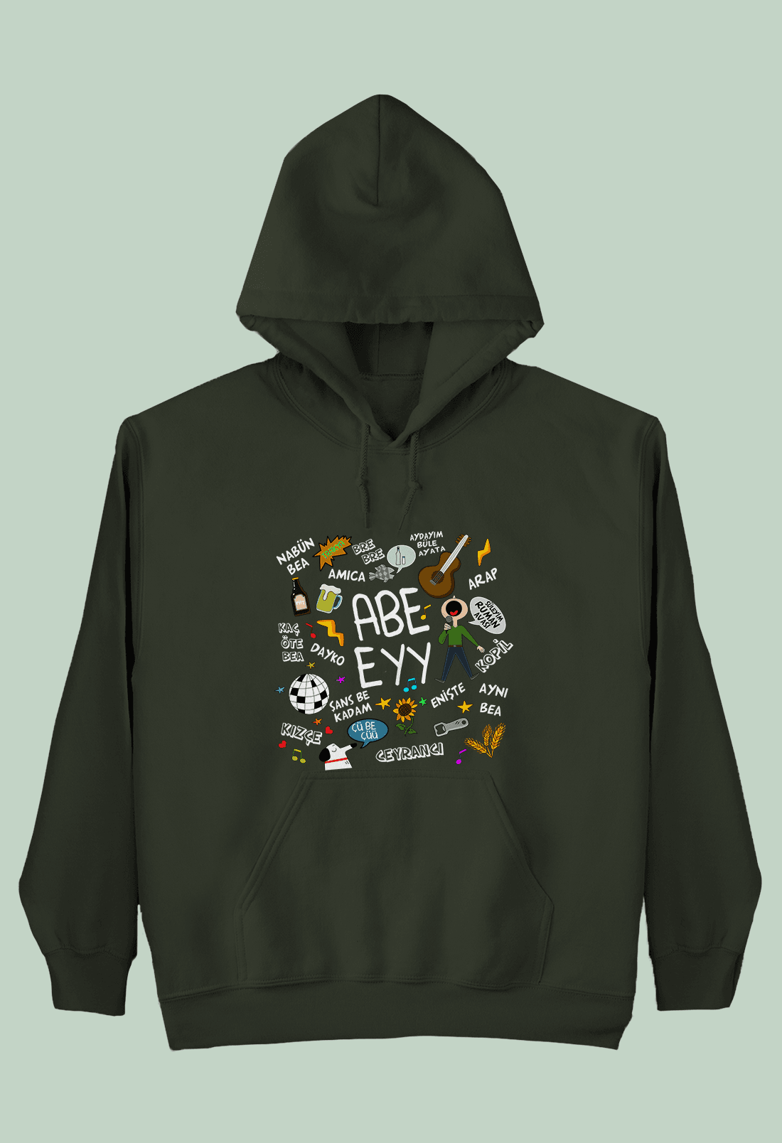 Abe Eyy Doodle (Çocuk Kapüşonlu)