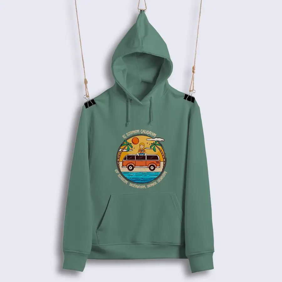 Unisex Sweat - İç İstemem Çalışayım Kızçe Versiyon