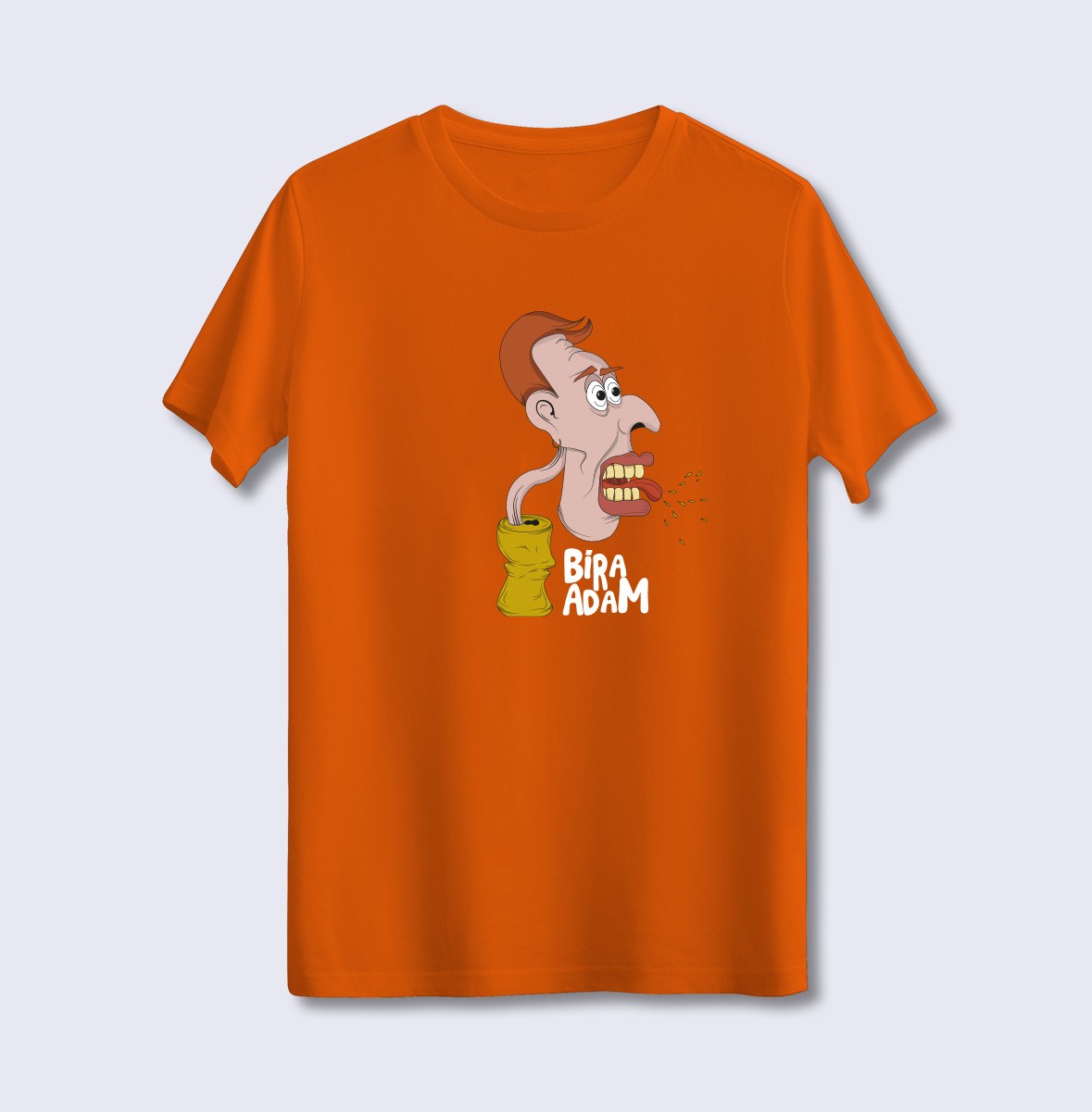 Bira Adam (Üniseks Tişört)