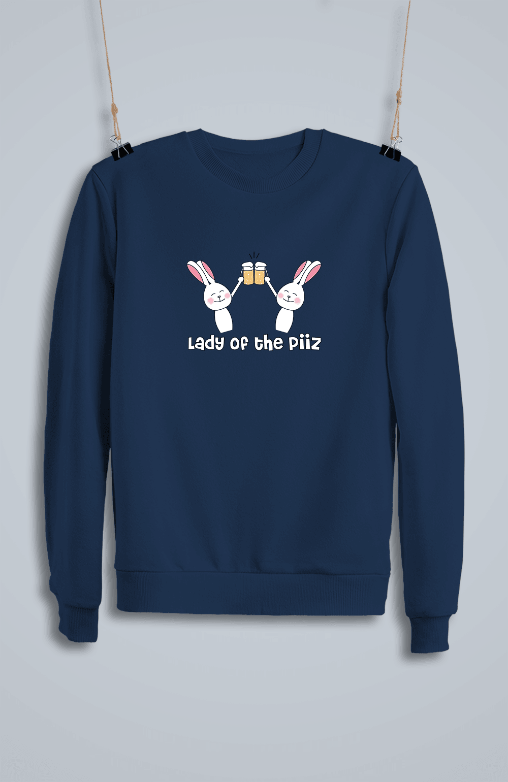 Lady Of The Piiz (Sweatshirt)