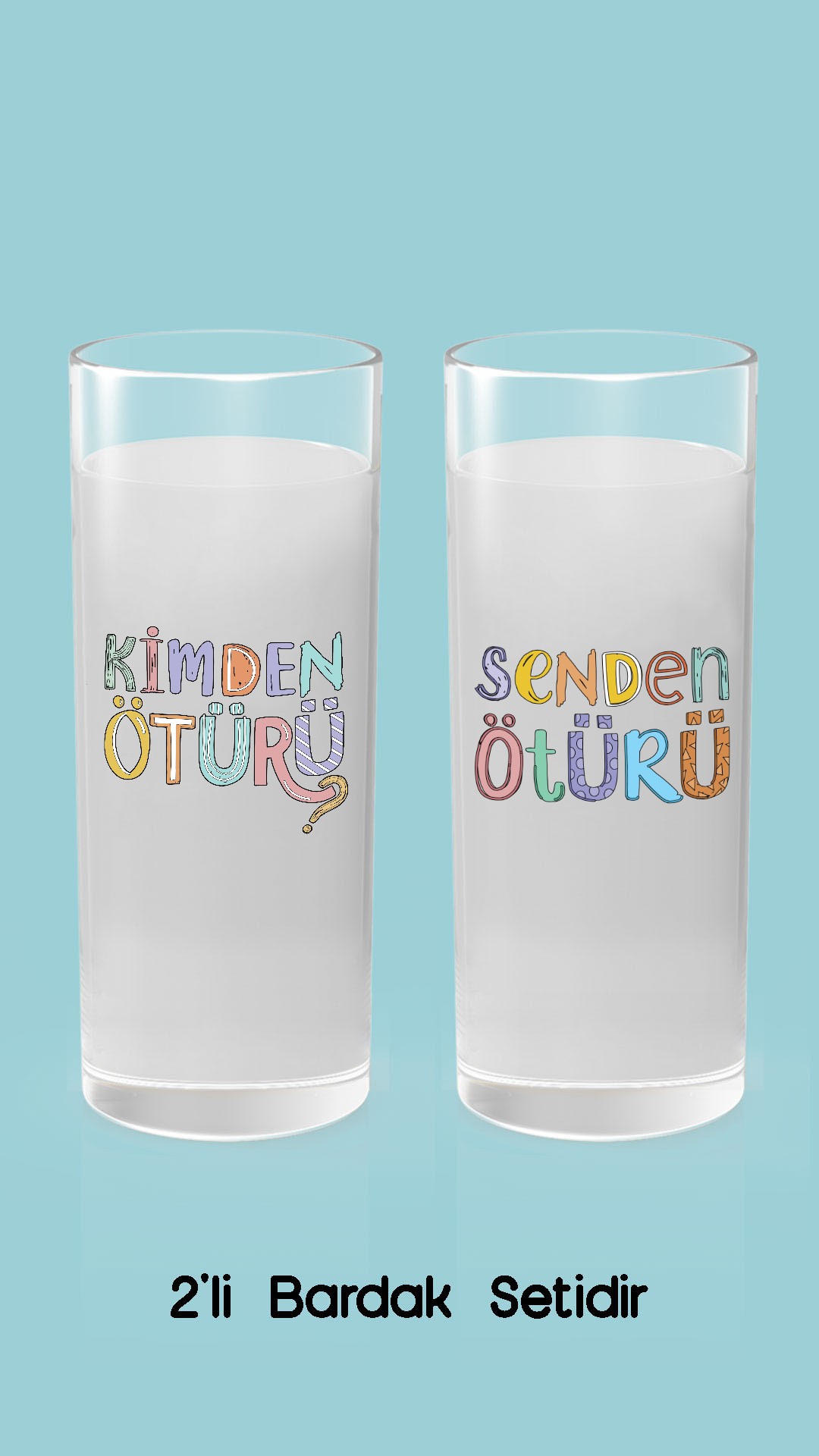 Kimden Ötürü? Senden Ötürü Kombin (Rakı Bardağı)